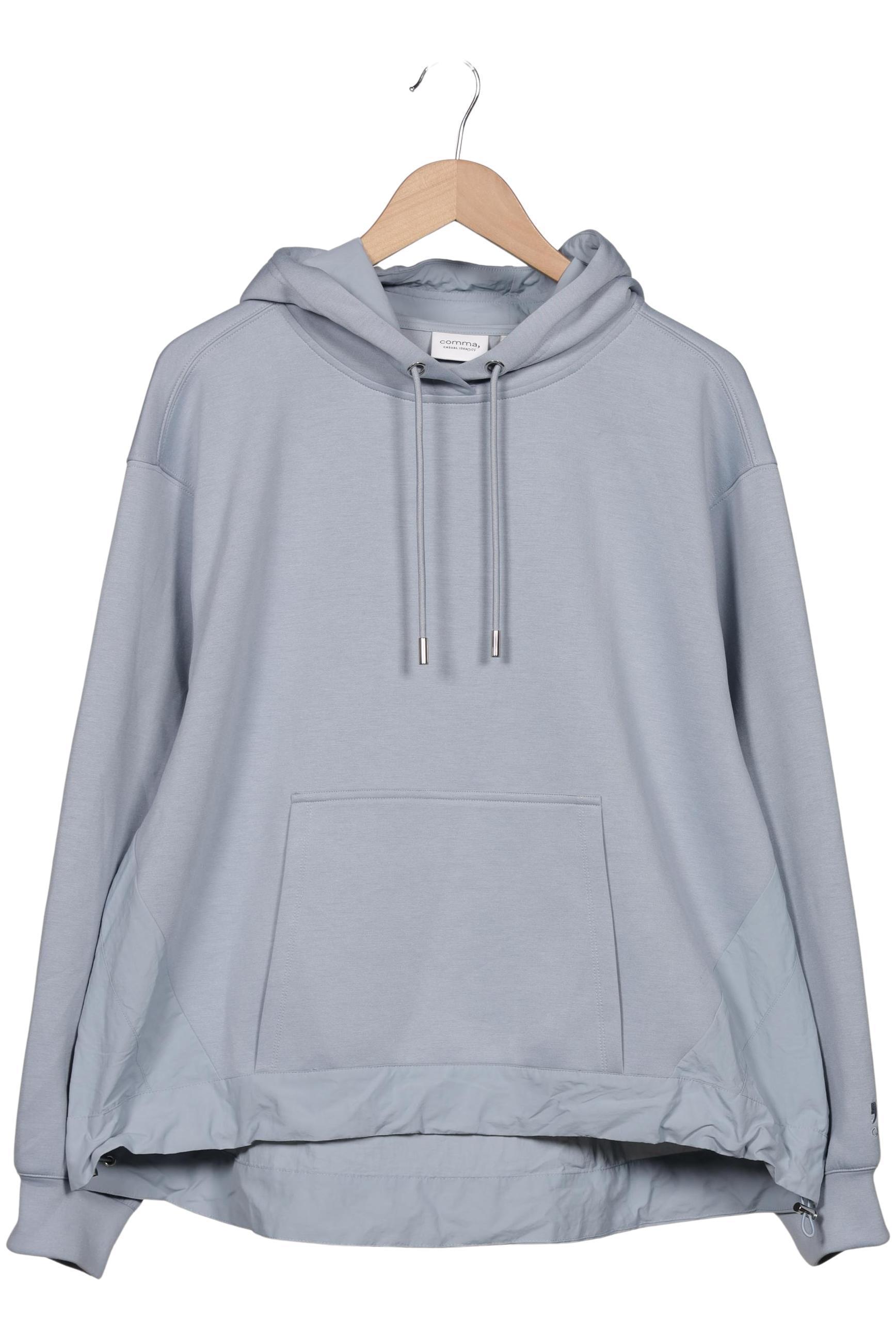 

Comma Damen Kapuzenpullover, hellblau, Gr. 40