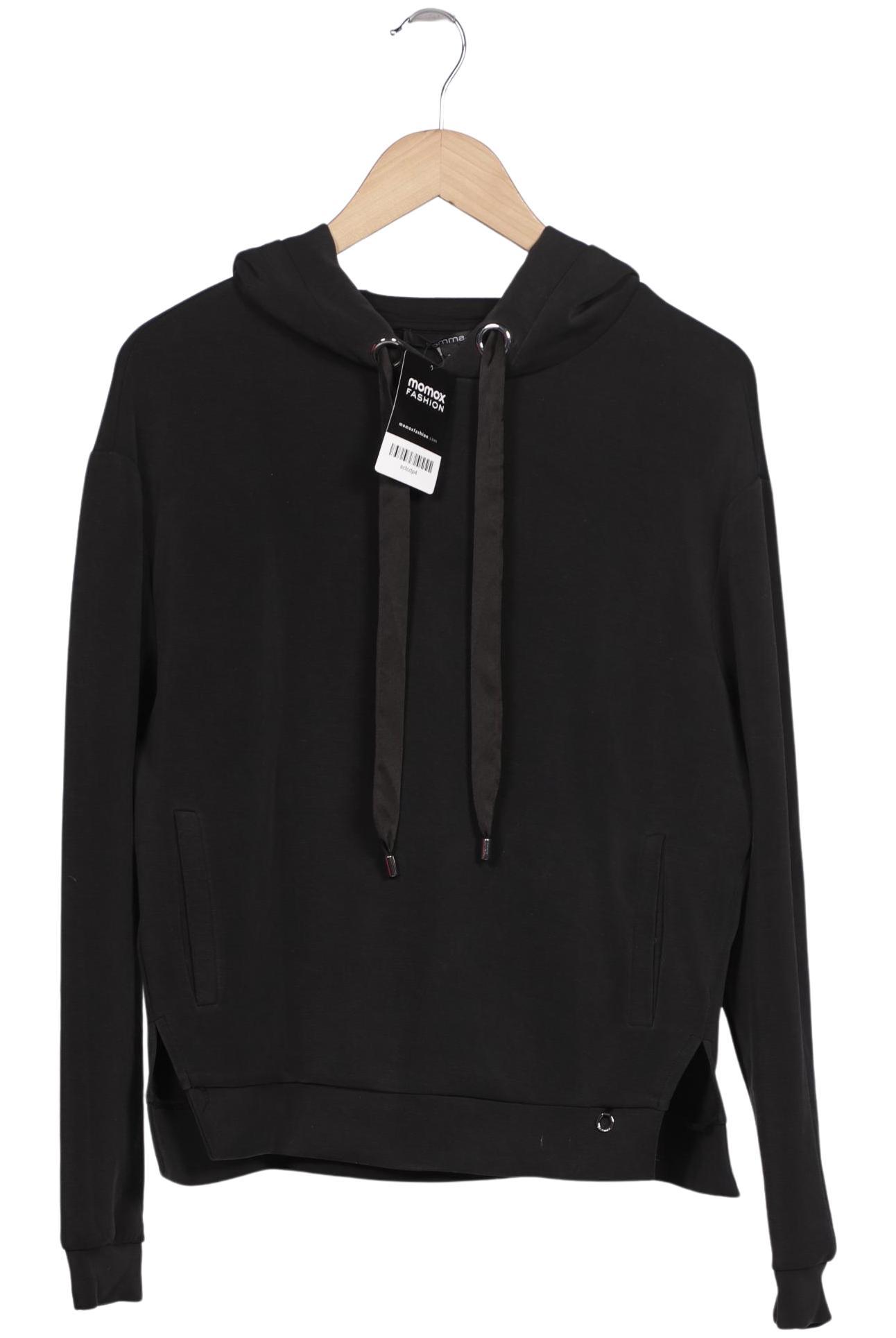 

Comma Damen Kapuzenpullover, schwarz, Gr. 36