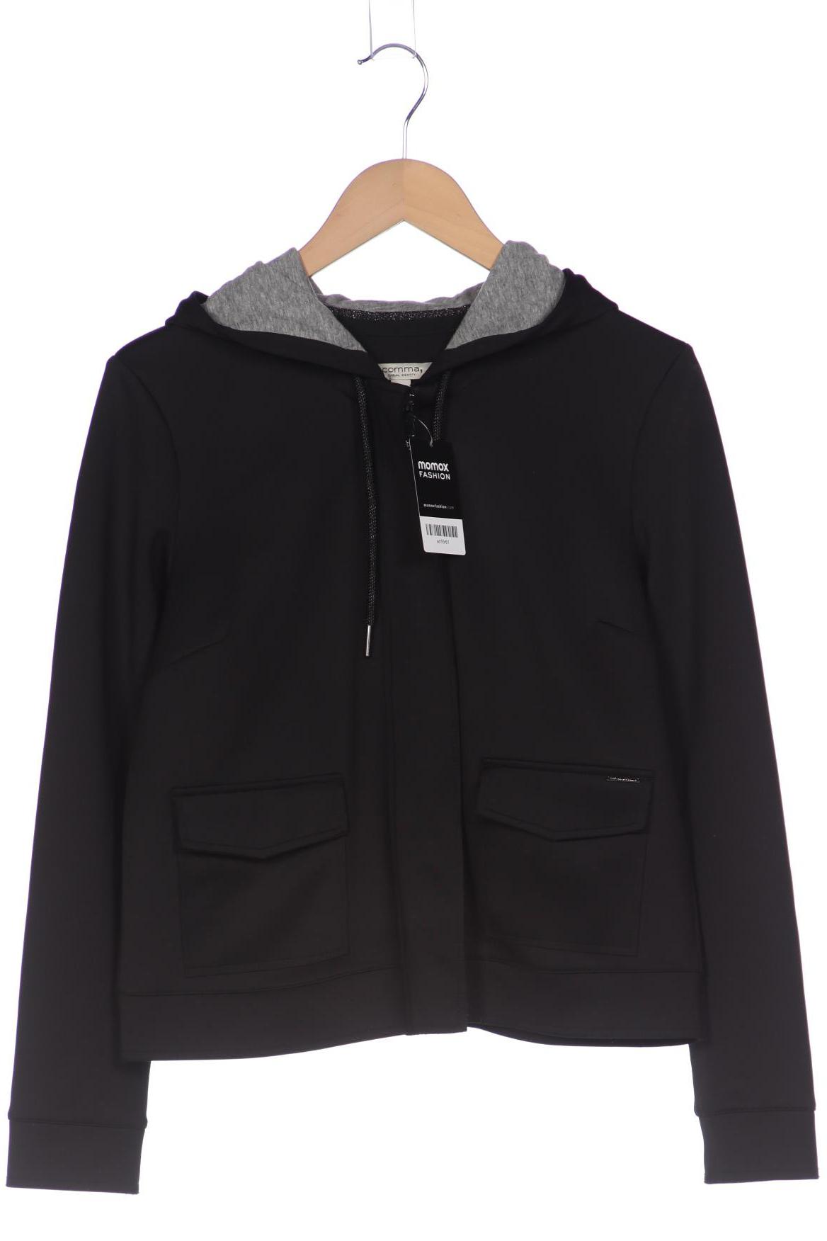 

Comma Damen Kapuzenpullover, schwarz