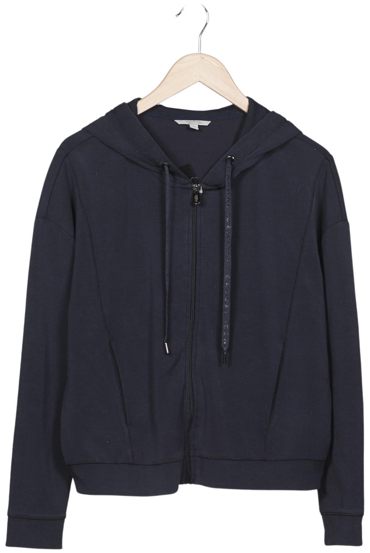 

Comma Damen Kapuzenpullover, marineblau, Gr. 38