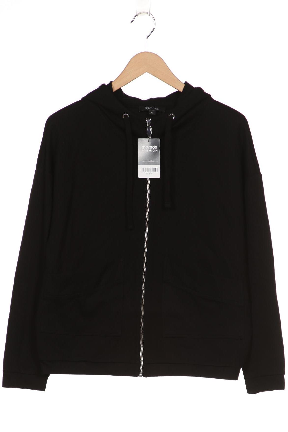 

Comma Damen Kapuzenpullover, schwarz