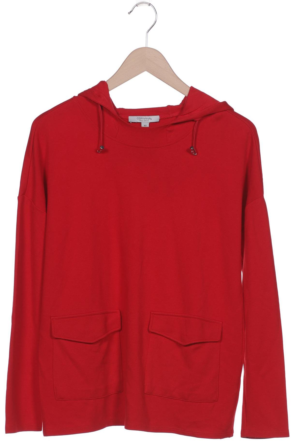 

Comma Damen Kapuzenpullover, rot