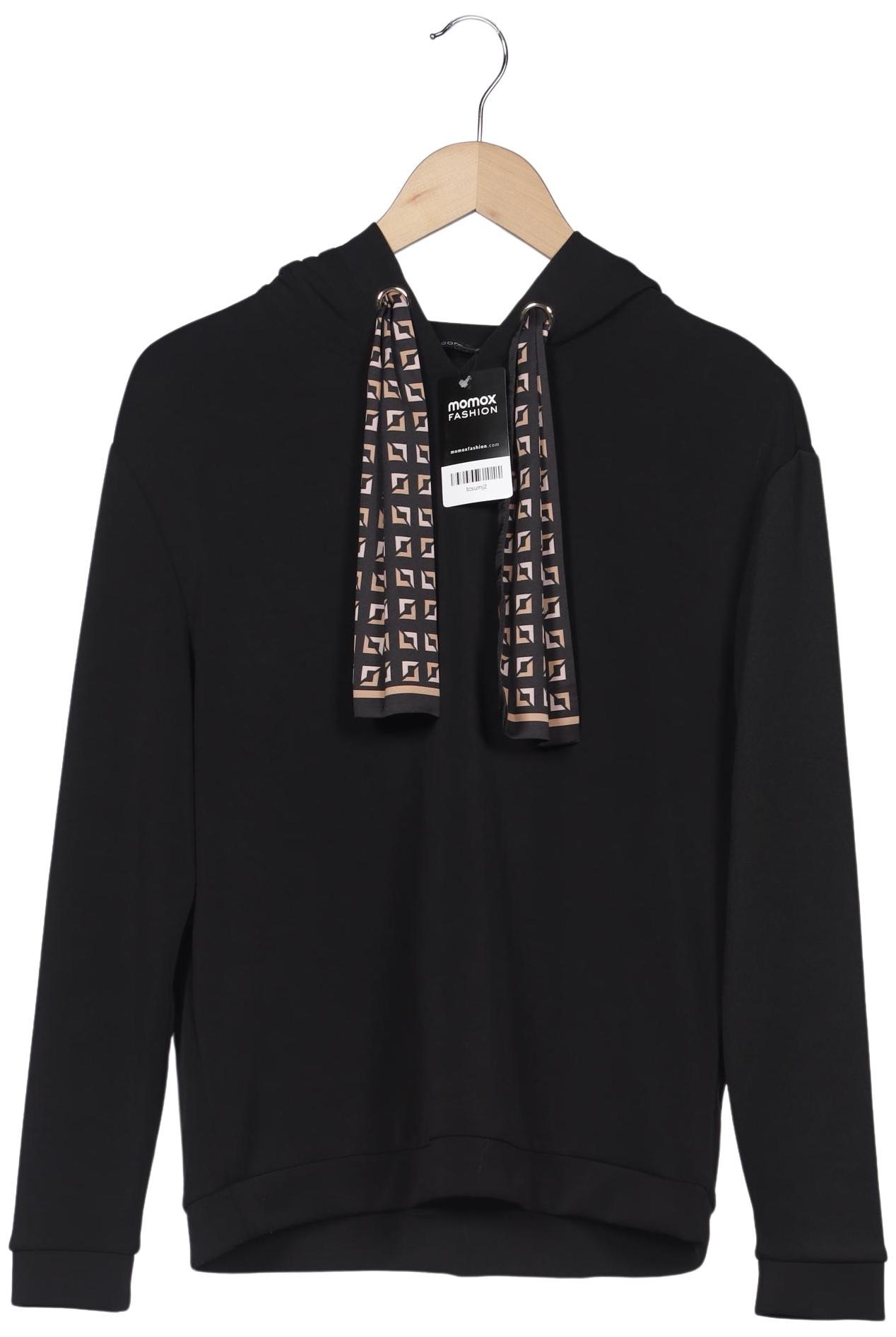 

Comma Damen Kapuzenpullover, schwarz, Gr. 36
