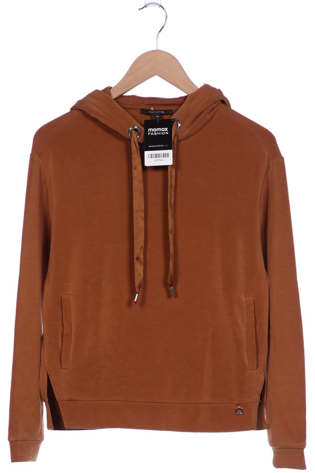 

Comma Damen Kapuzenpullover, braun, Gr. 34