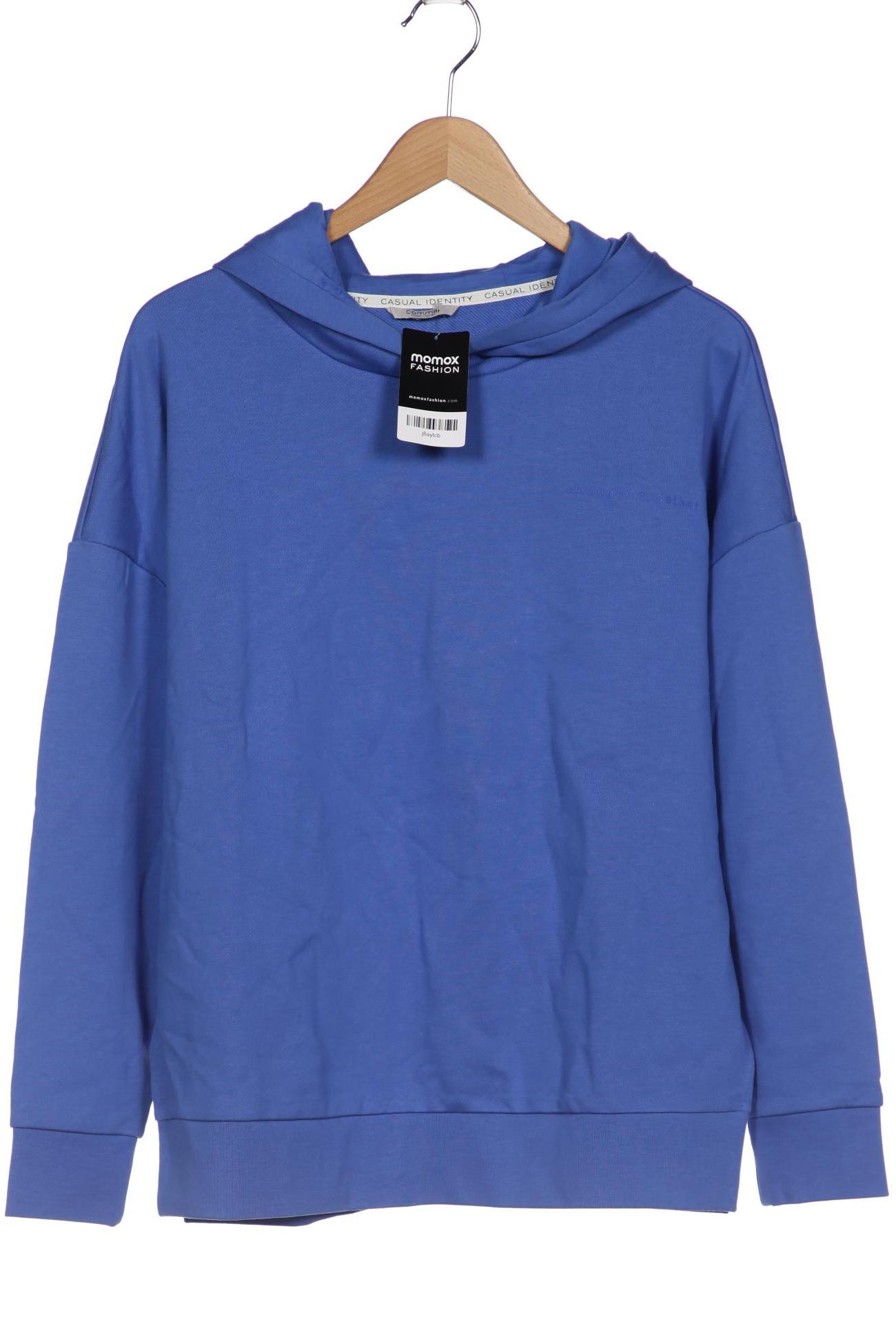 

Comma Damen Kapuzenpullover, blau, Gr. 44