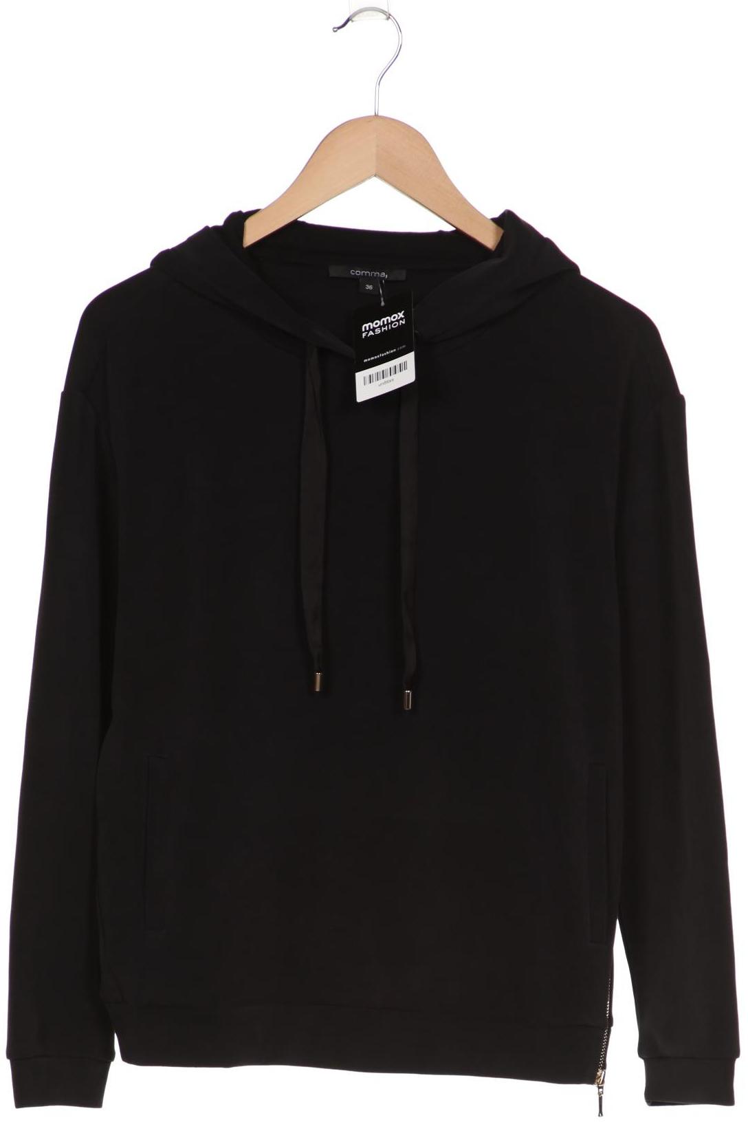 

Comma Damen Kapuzenpullover, schwarz