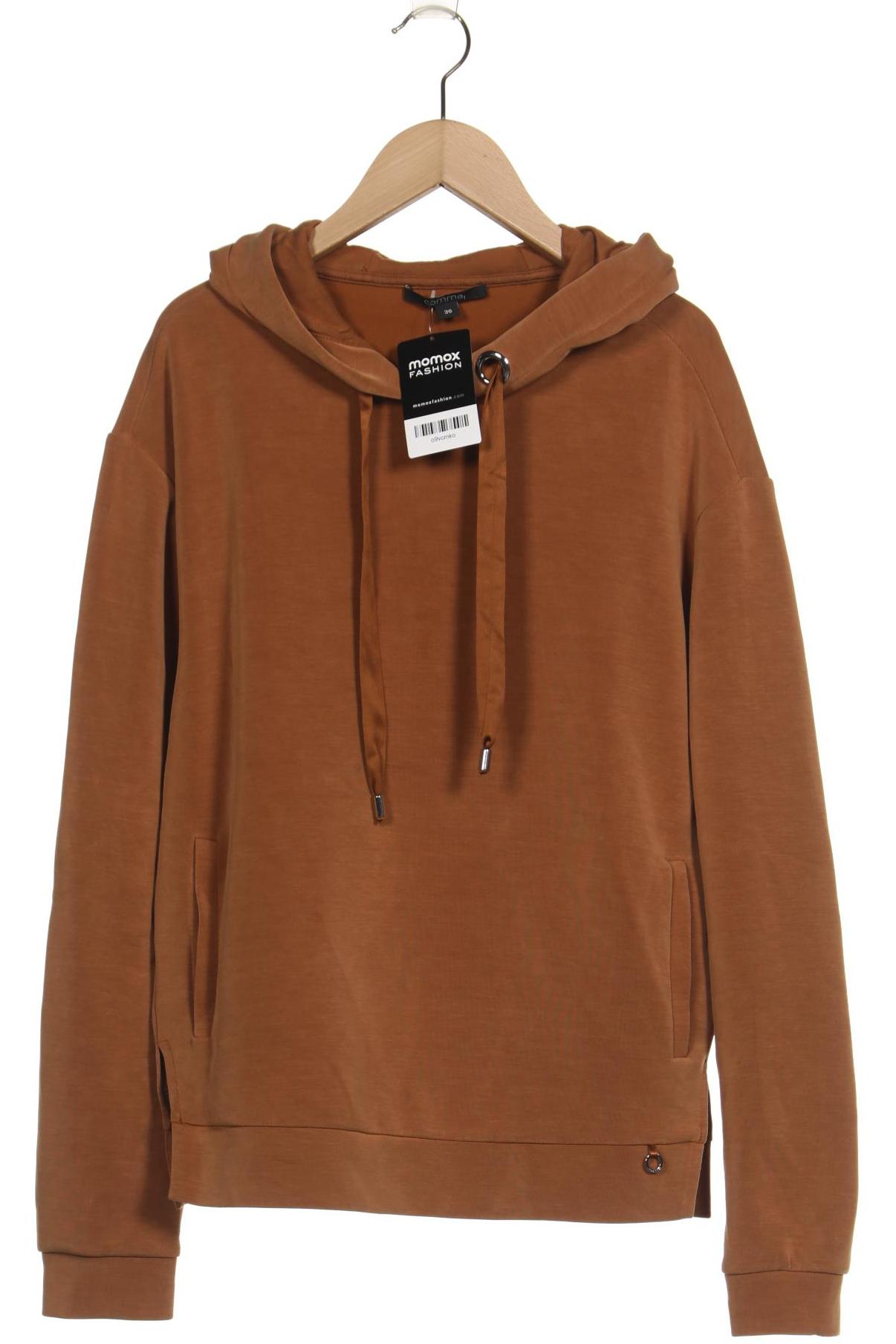 

Comma Damen Kapuzenpullover, braun, Gr. 36