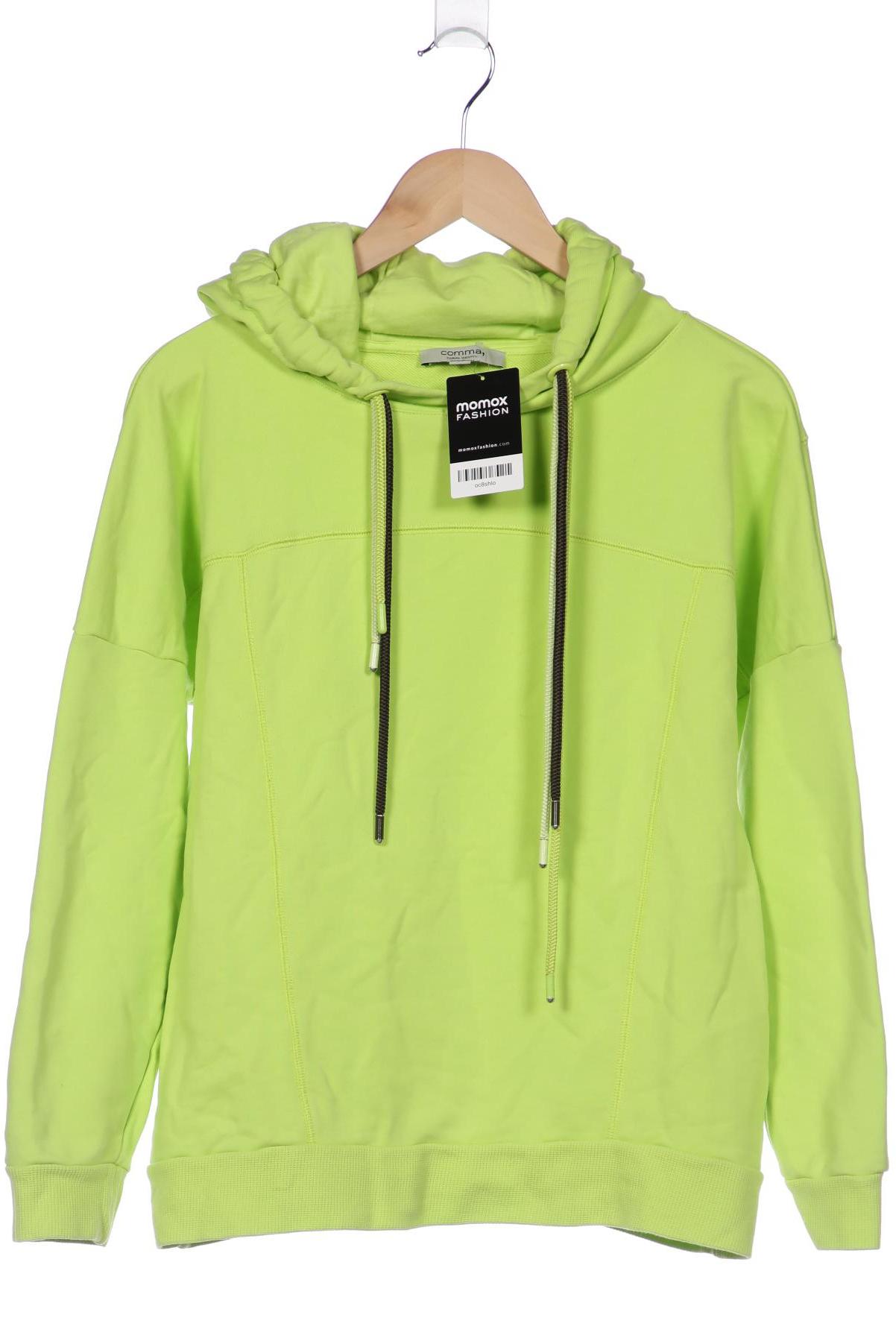 

Comma Damen Kapuzenpullover, grün, Gr. 38