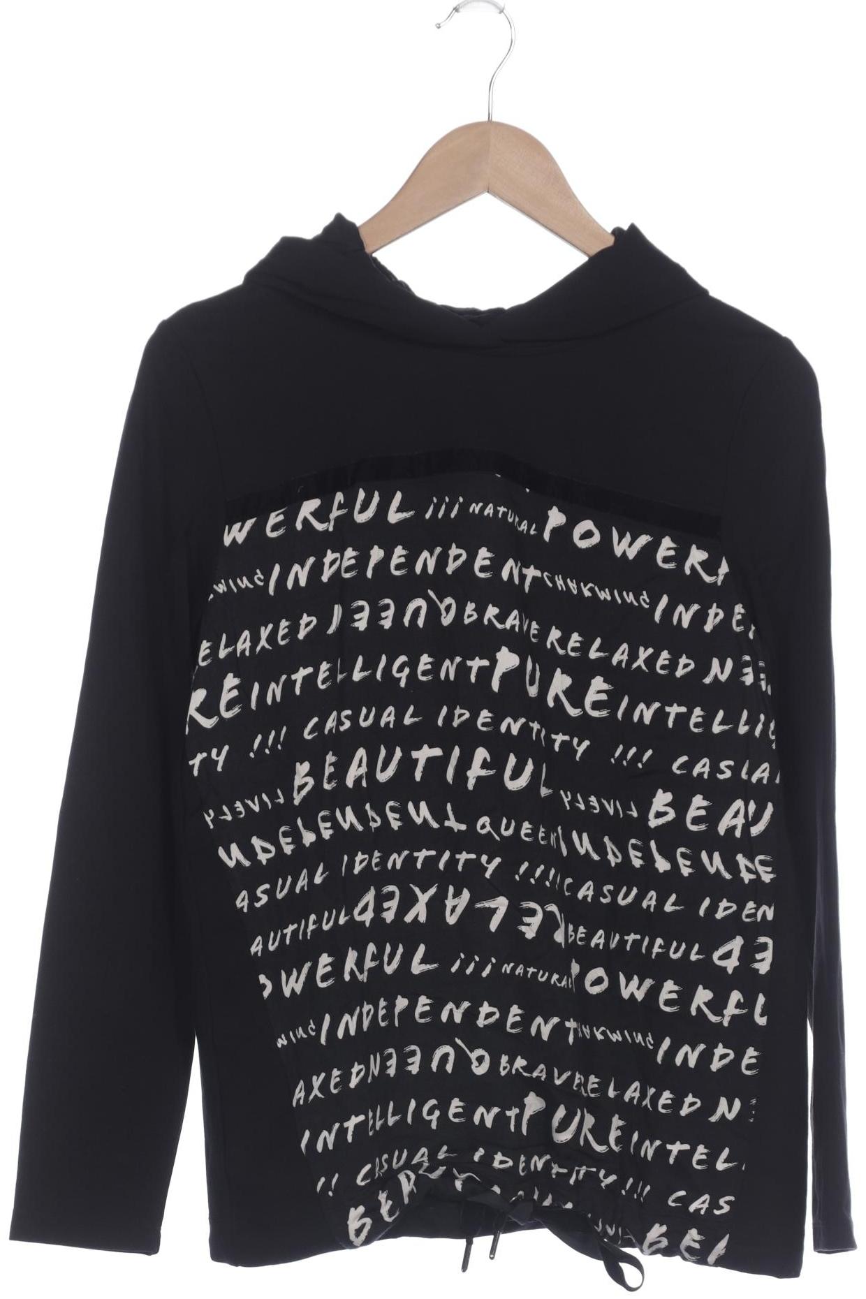 

Comma Damen Kapuzenpullover, schwarz, Gr. 38