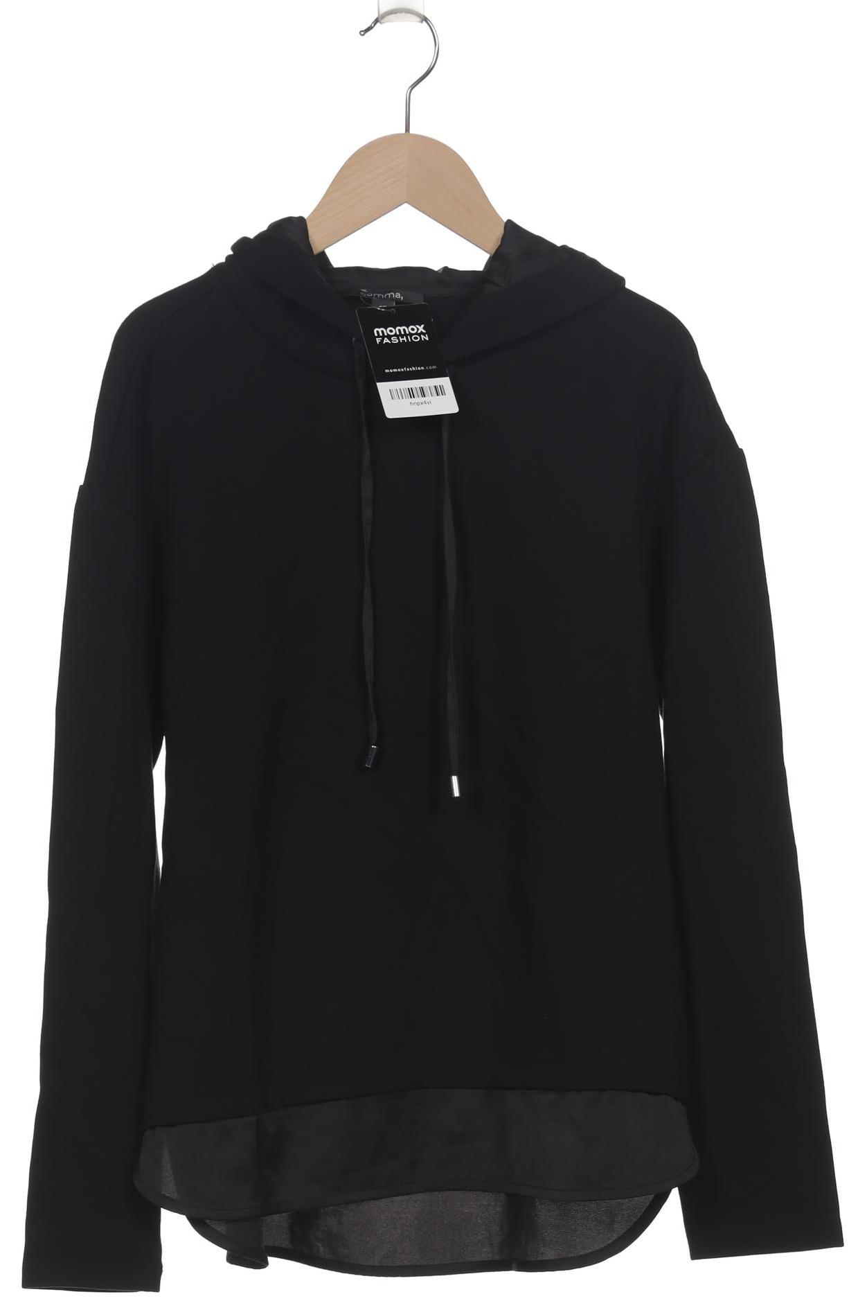 

Comma Damen Kapuzenpullover, schwarz, Gr. 38