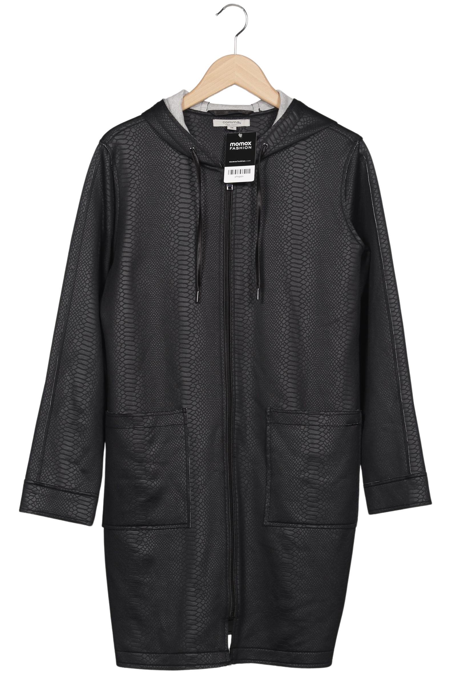 

Comma Damen Kapuzenpullover, grau, Gr. 38