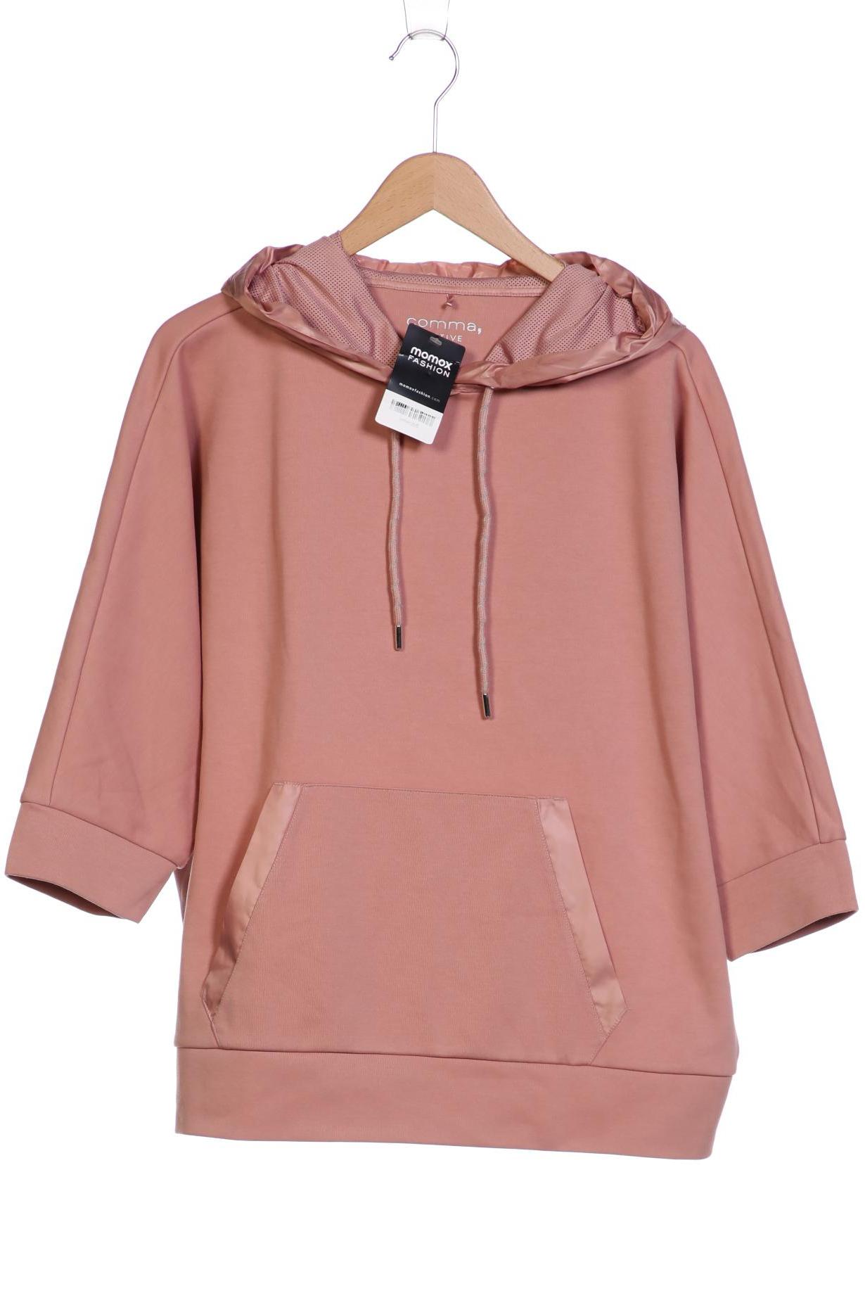 

Comma Damen Kapuzenpullover, pink, Gr. 42