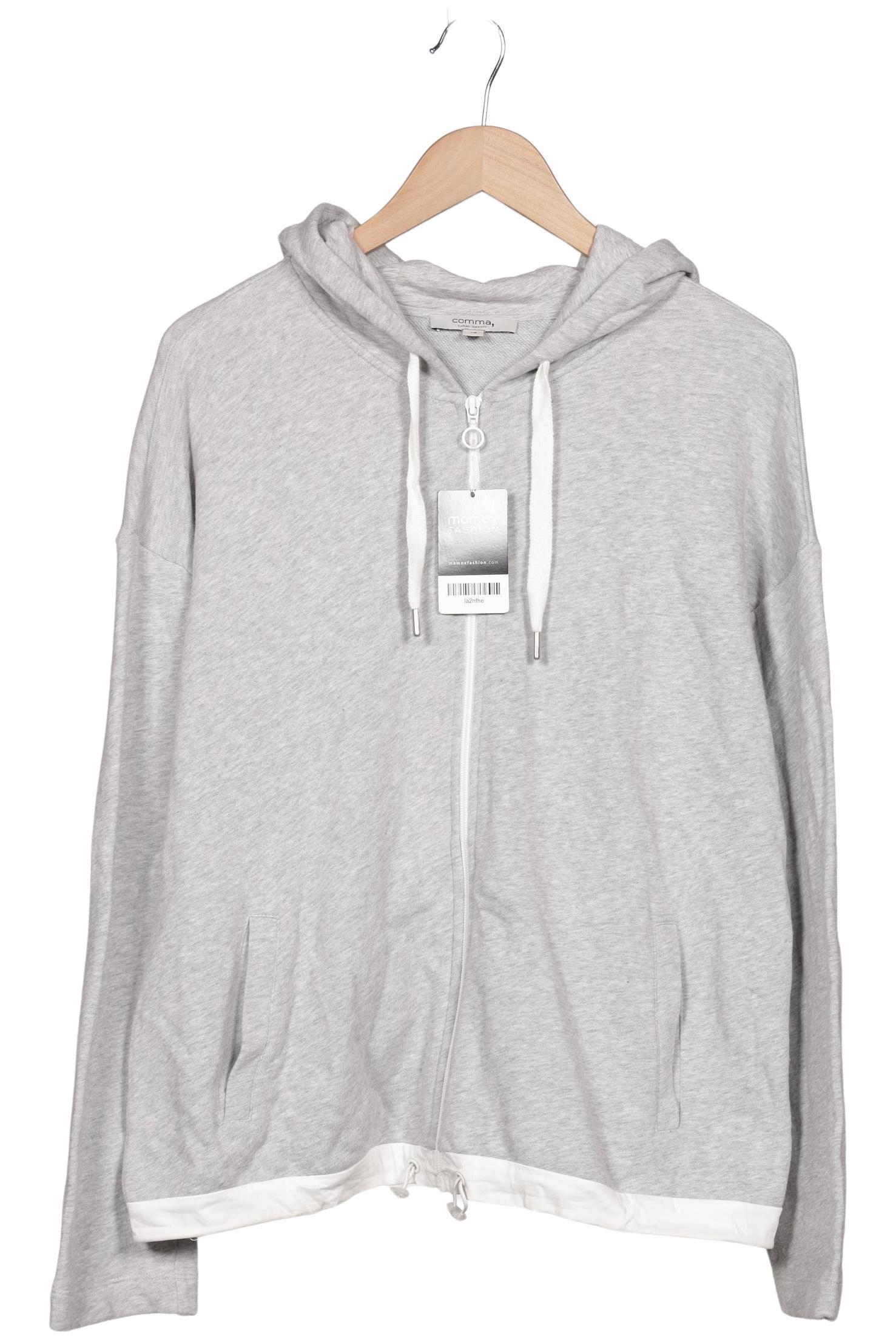 

Comma Damen Kapuzenpullover, grau, Gr. 42