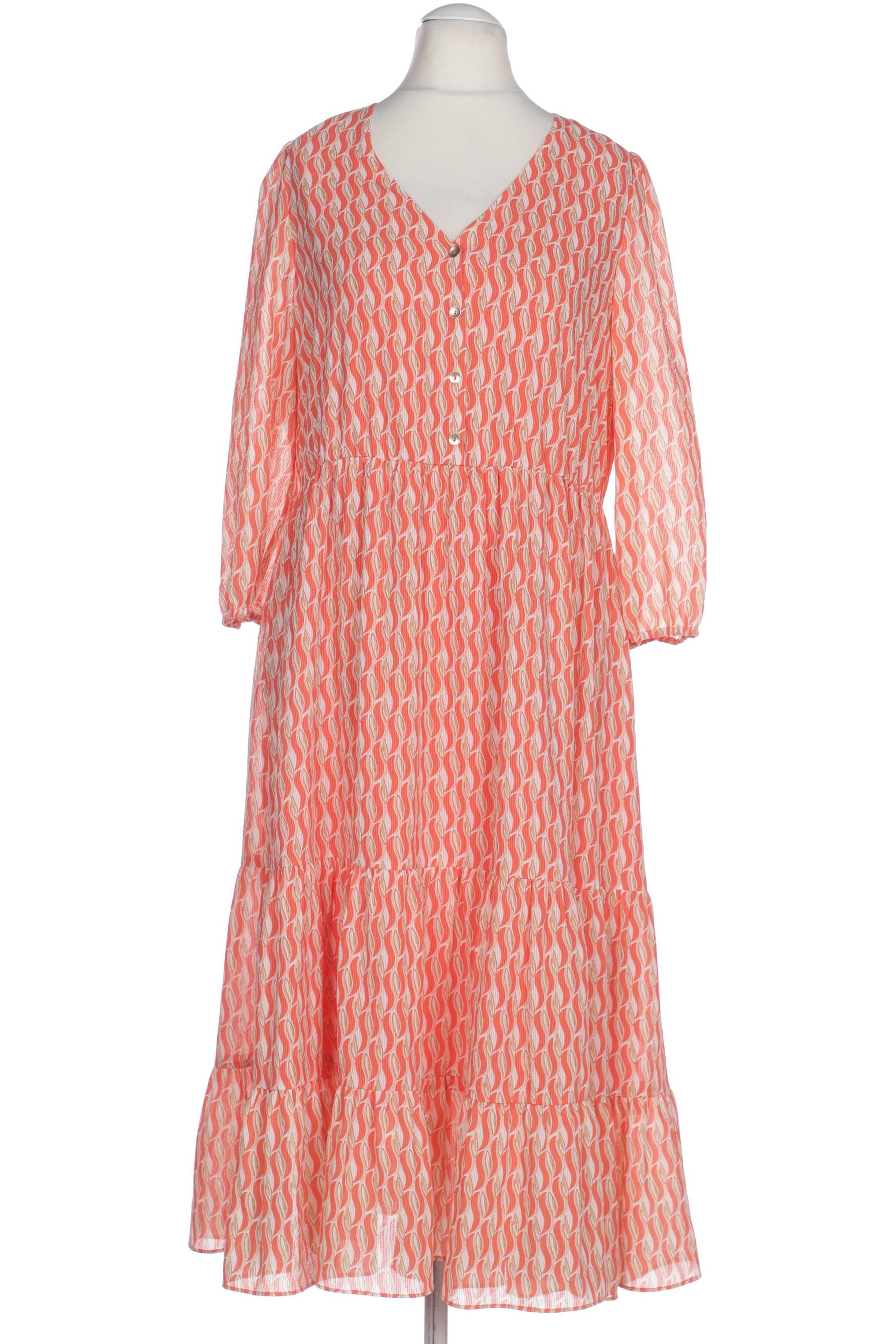 

Comma Damen Kleid, orange, Gr. 40