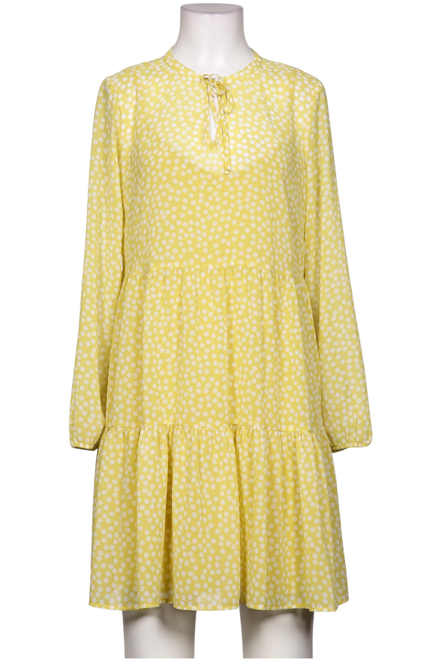 

Comma Damen Kleid, gelb, Gr. 36