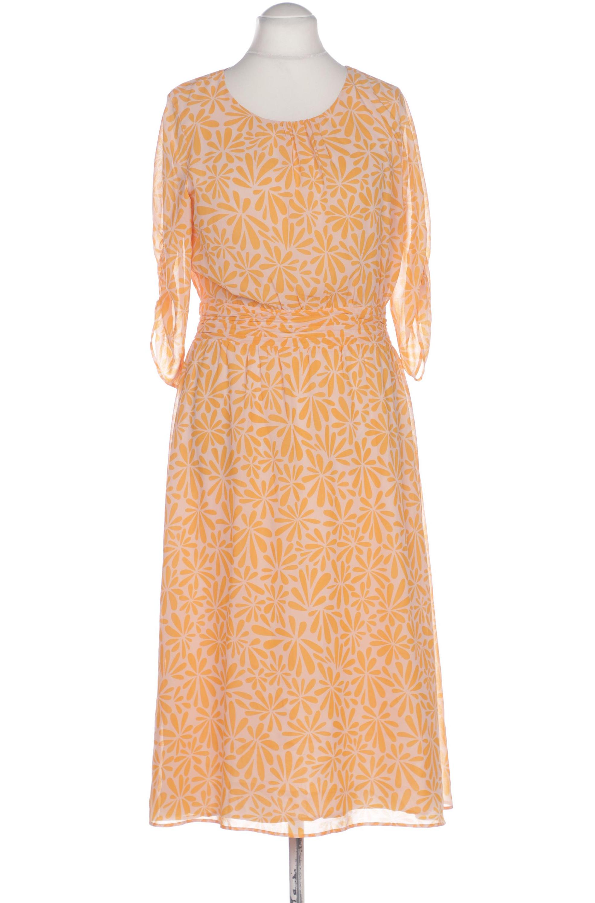 

Comma Damen Kleid, orange, Gr. 40