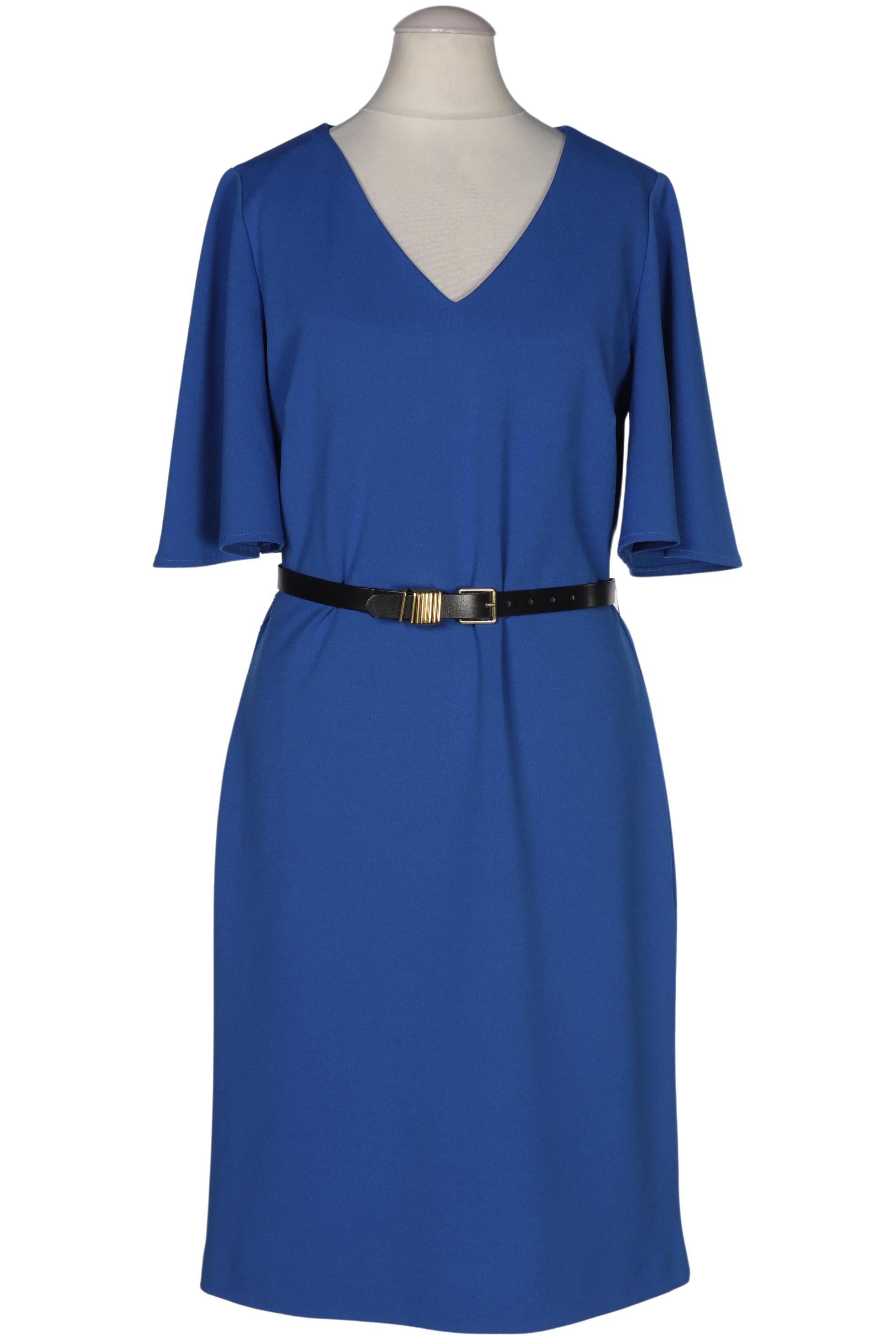 

Comma Damen Kleid, blau, Gr. 32