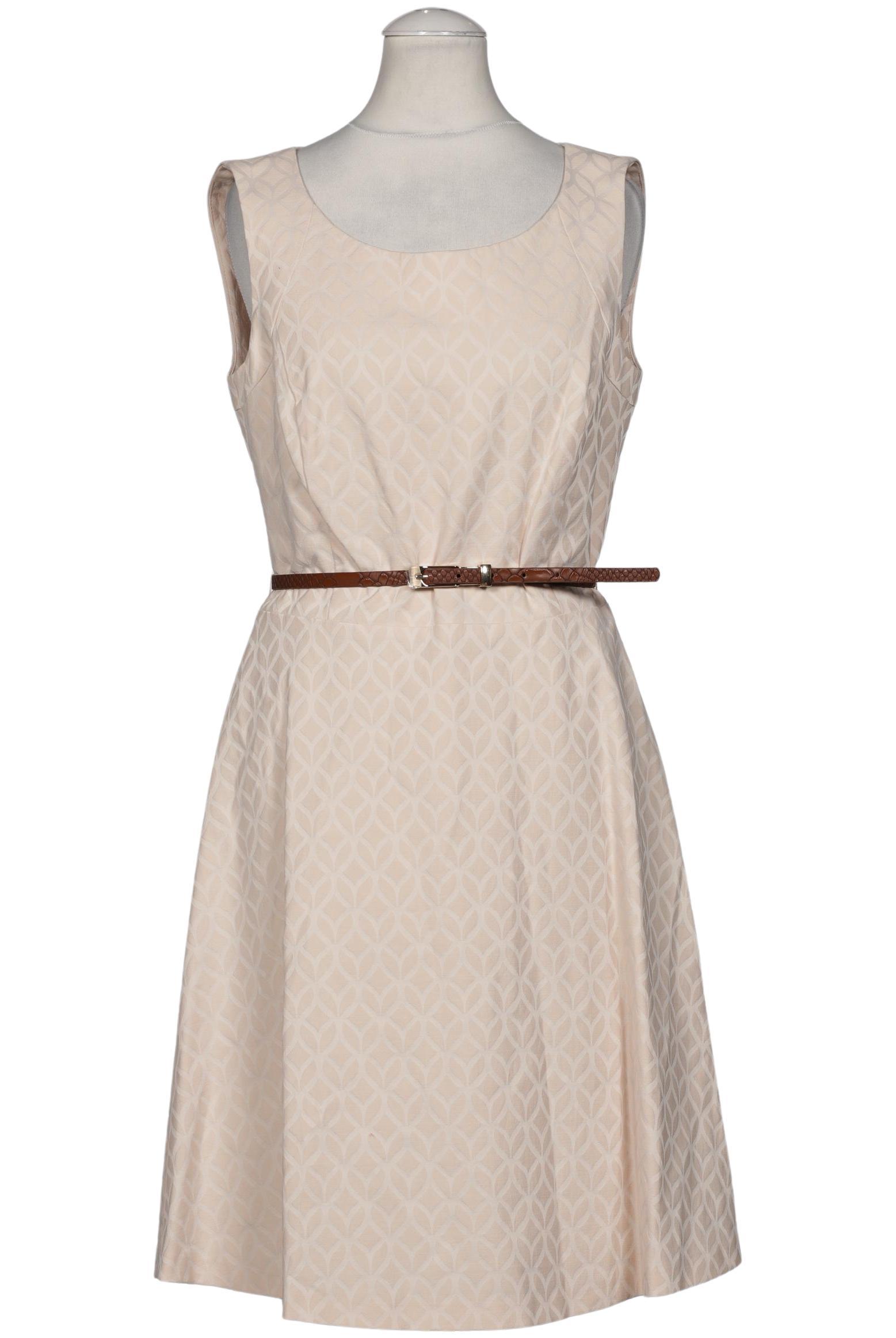 

Comma Damen Kleid, beige, Gr. 34