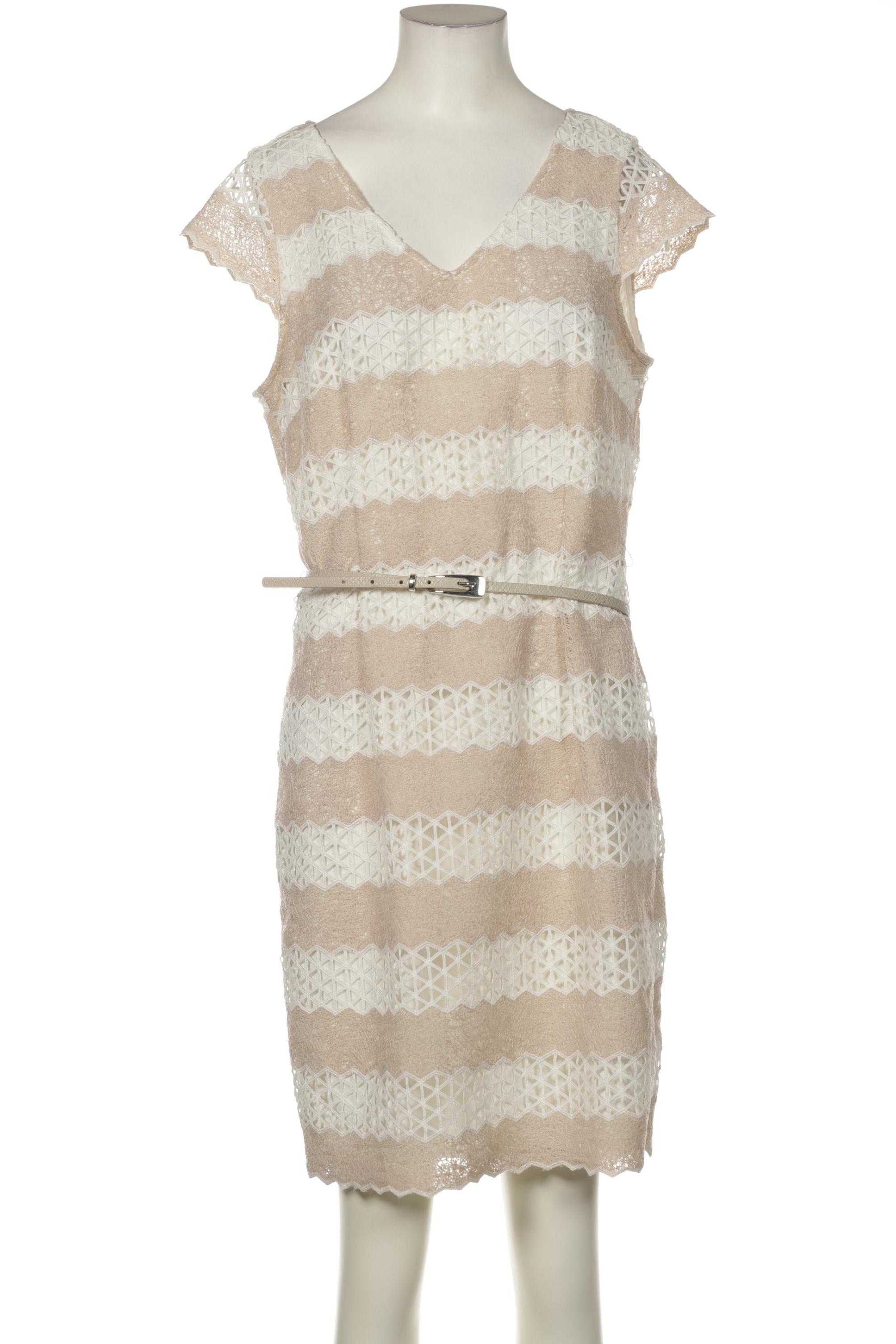

Comma Damen Kleid, beige, Gr. 40