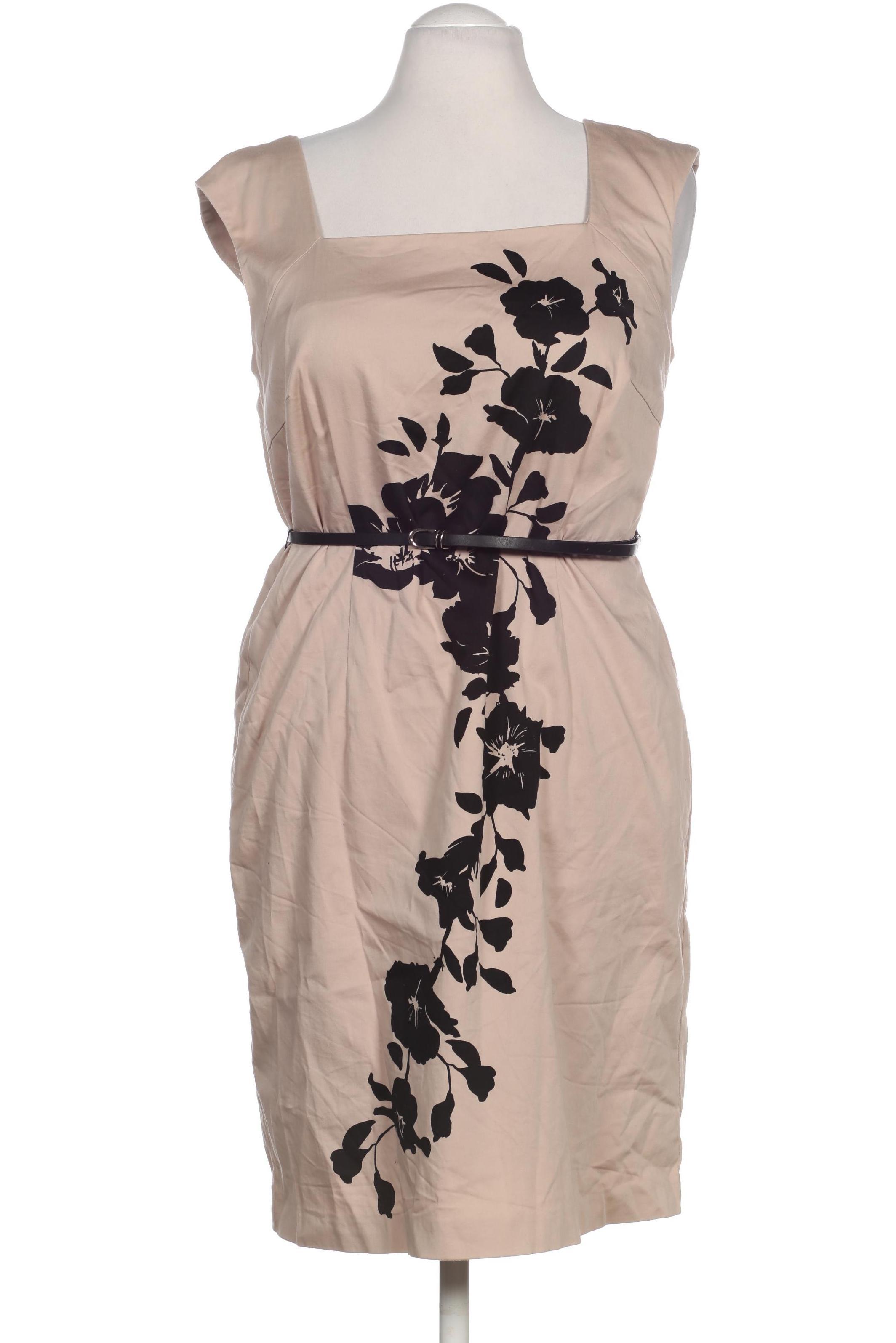 

Comma Damen Kleid, beige, Gr. 46