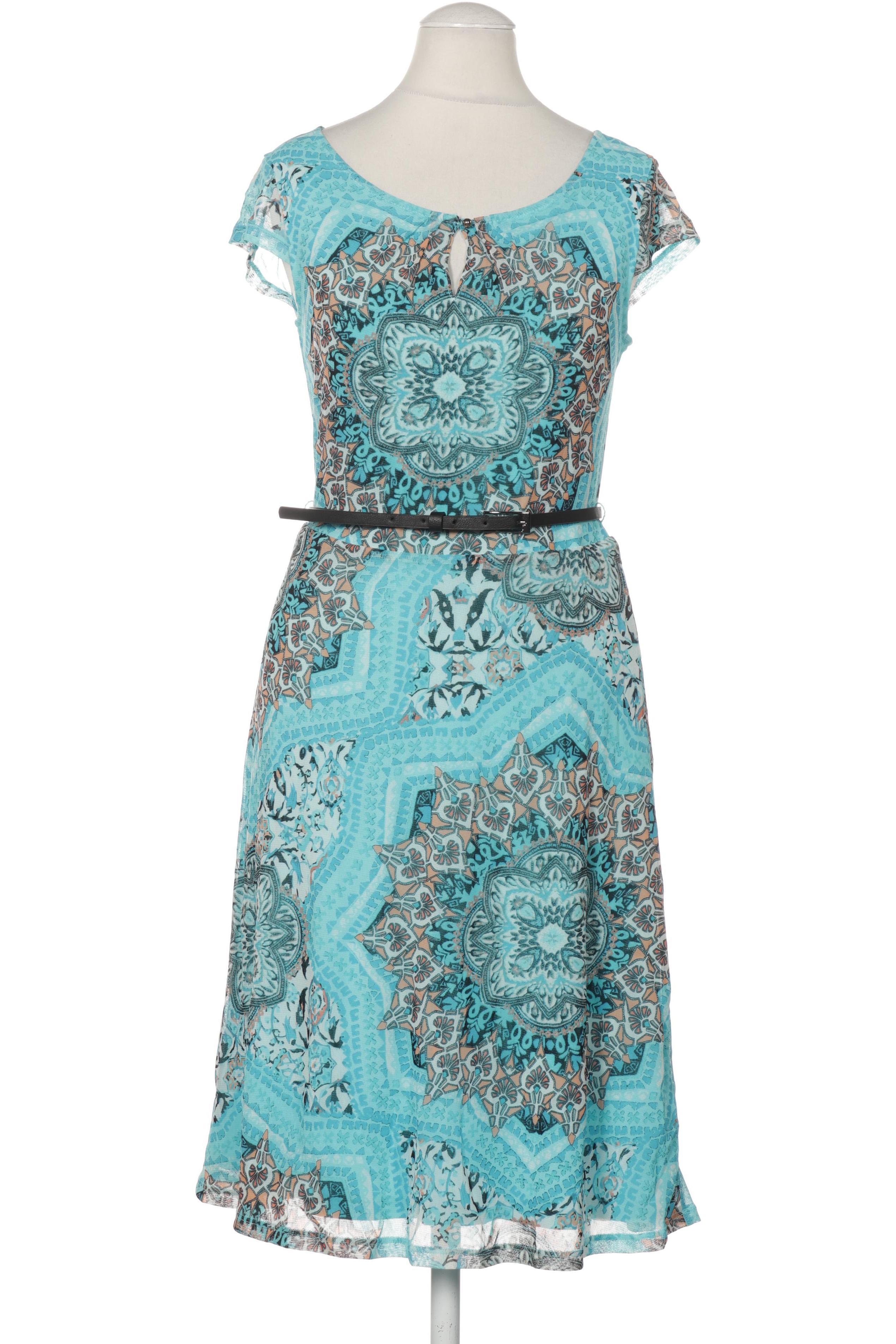 

Comma Damen Kleid, türkis, Gr. 34