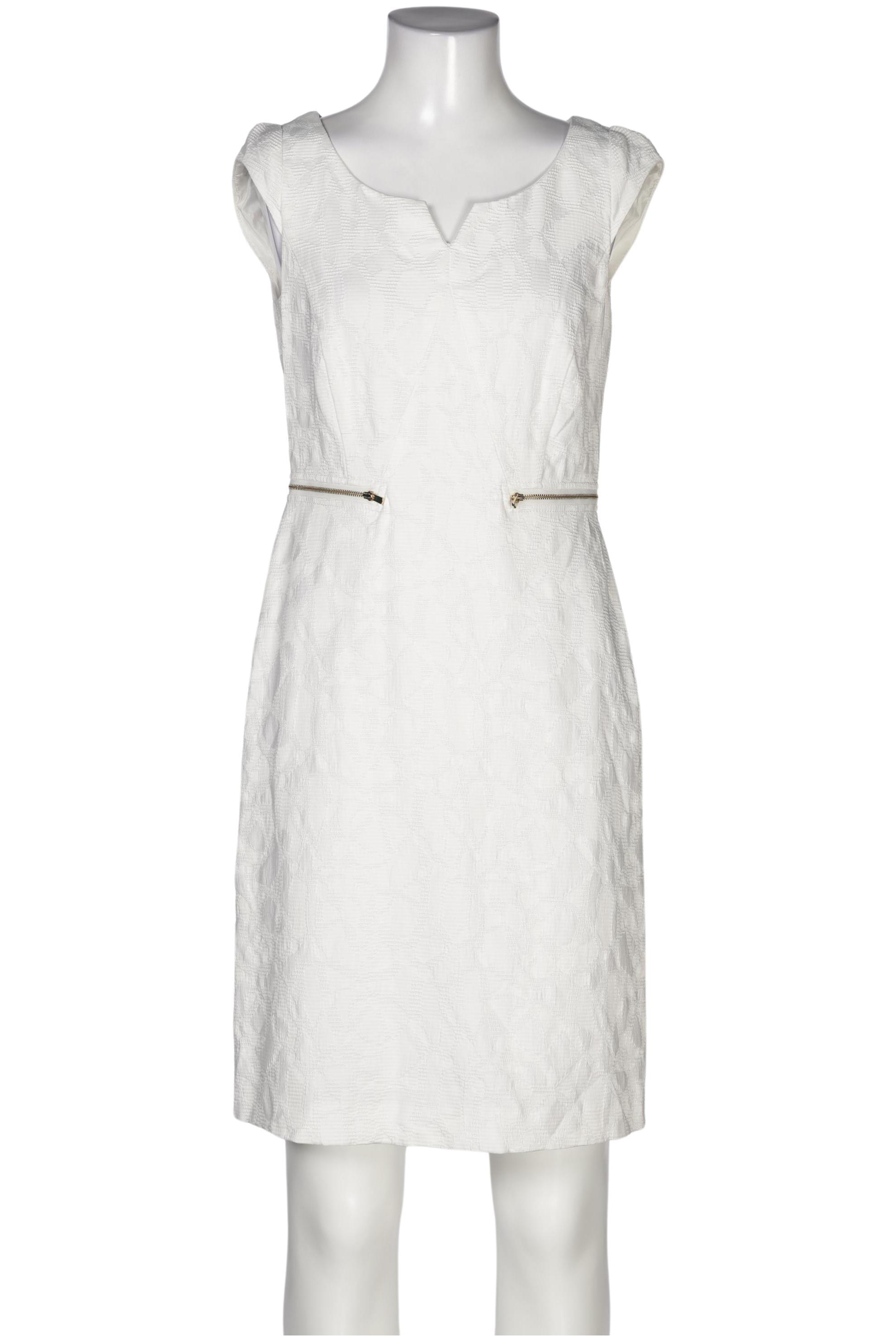 

Comma Damen Kleid, weiß, Gr. 36