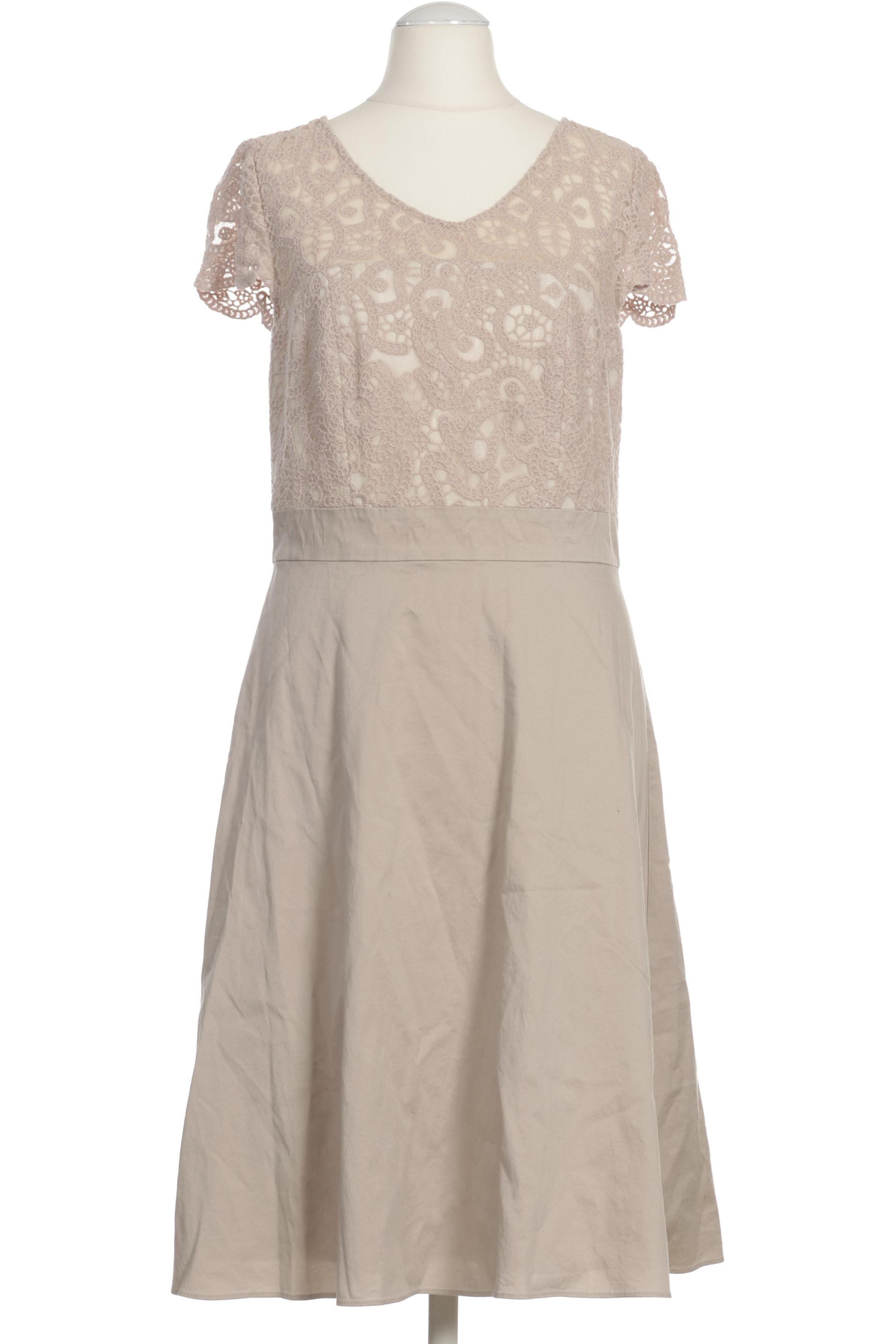

Comma Damen Kleid, beige, Gr. 36