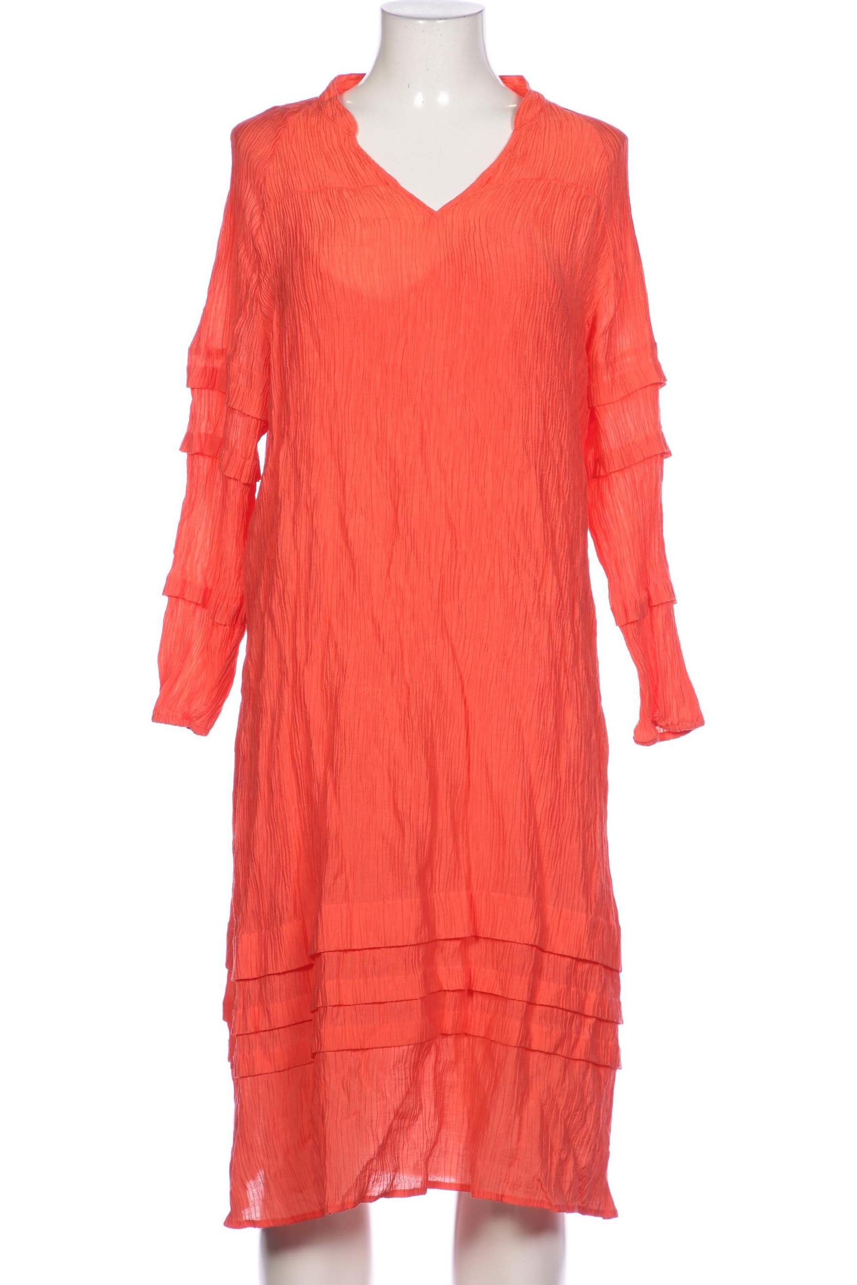 

Comma Damen Kleid, orange, Gr. 40