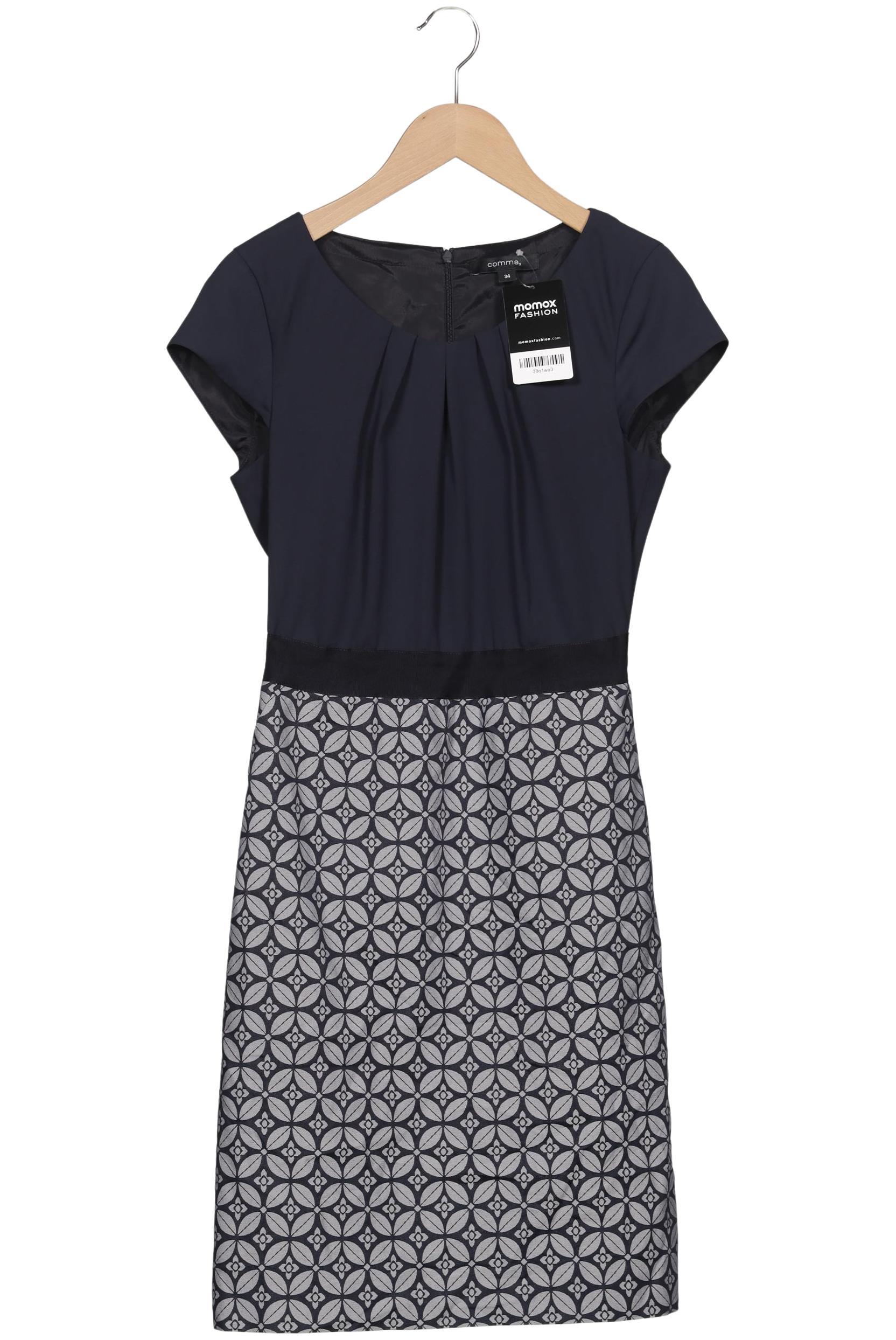 

Comma Damen Kleid, marineblau, Gr. 34