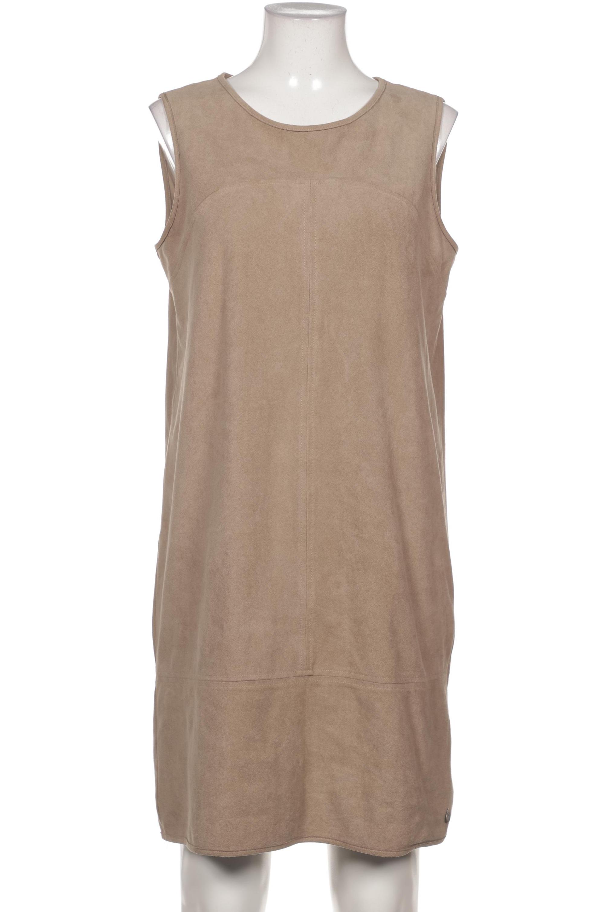 

Comma Damen Kleid, beige, Gr. 40