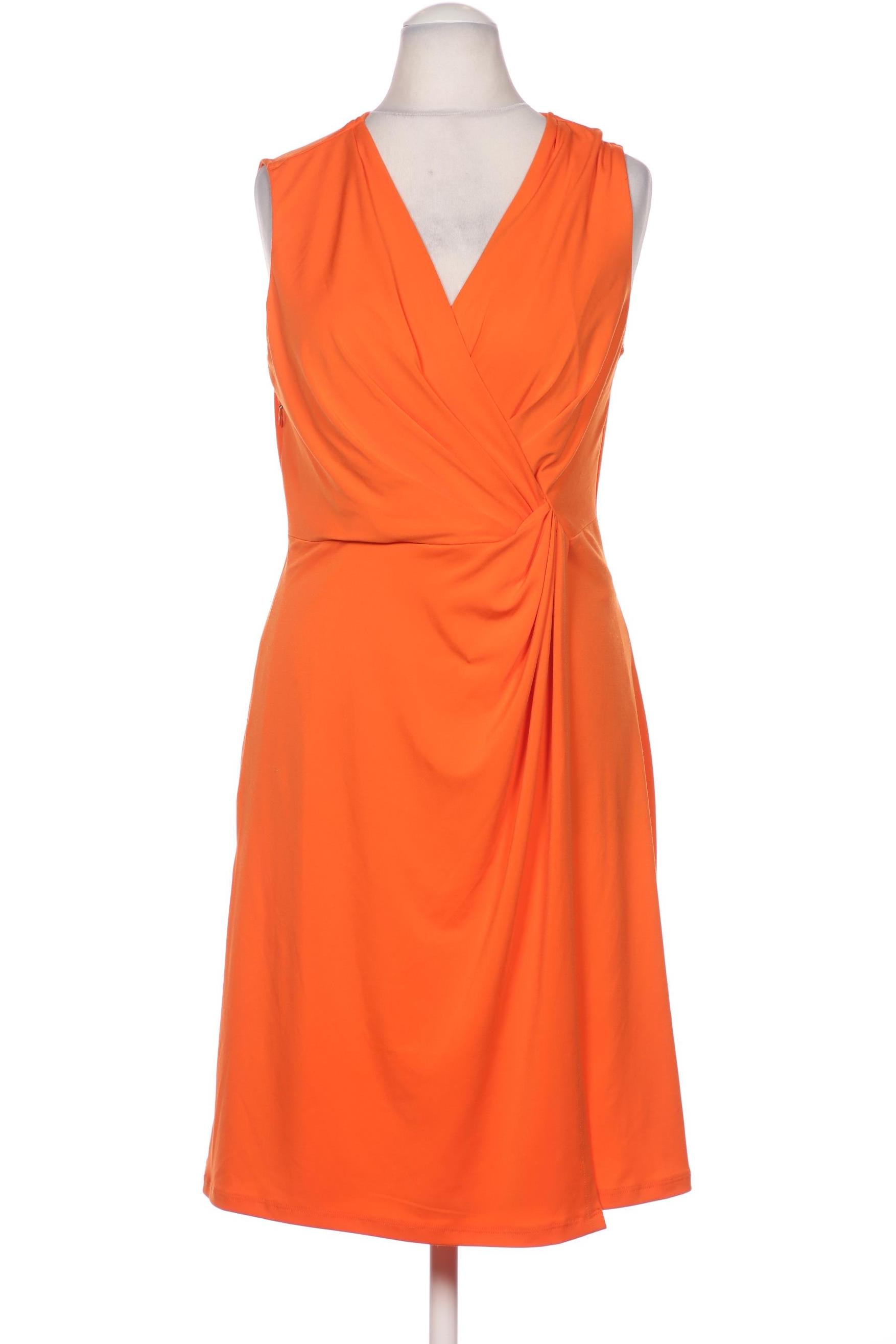 

Comma Damen Kleid, orange, Gr. 36