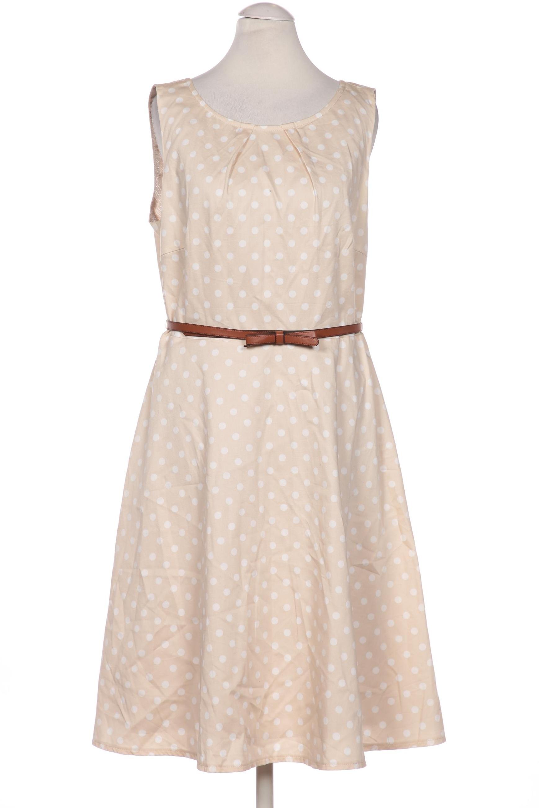 

Comma Damen Kleid, beige, Gr. 38