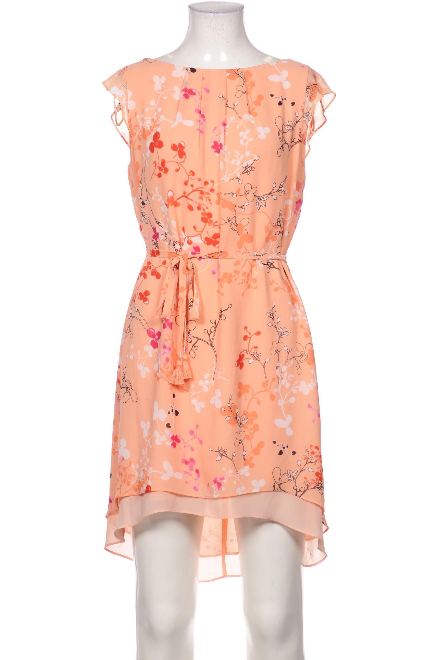 

Comma Damen Kleid, orange, Gr. 36