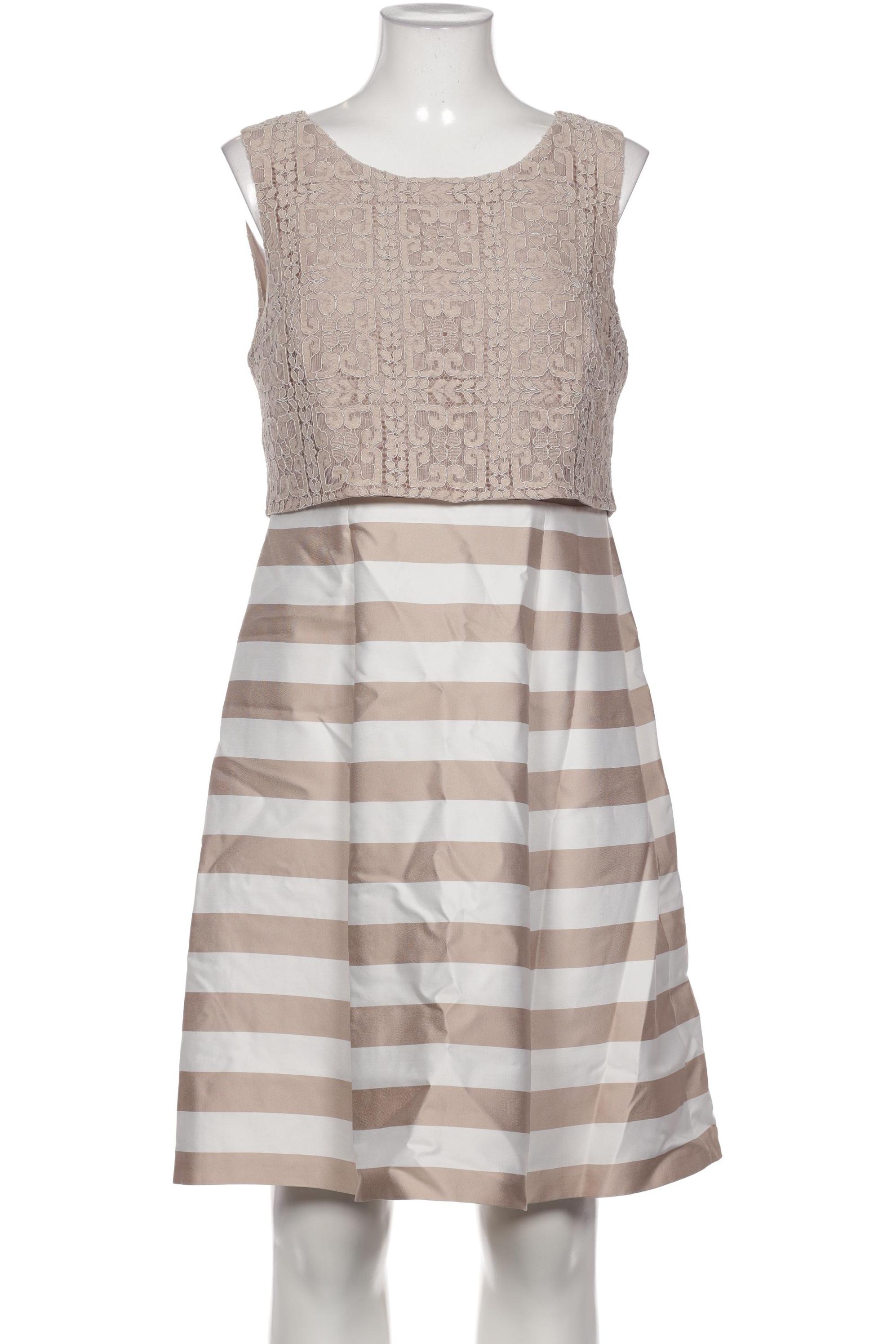

Comma Damen Kleid, beige, Gr. 40