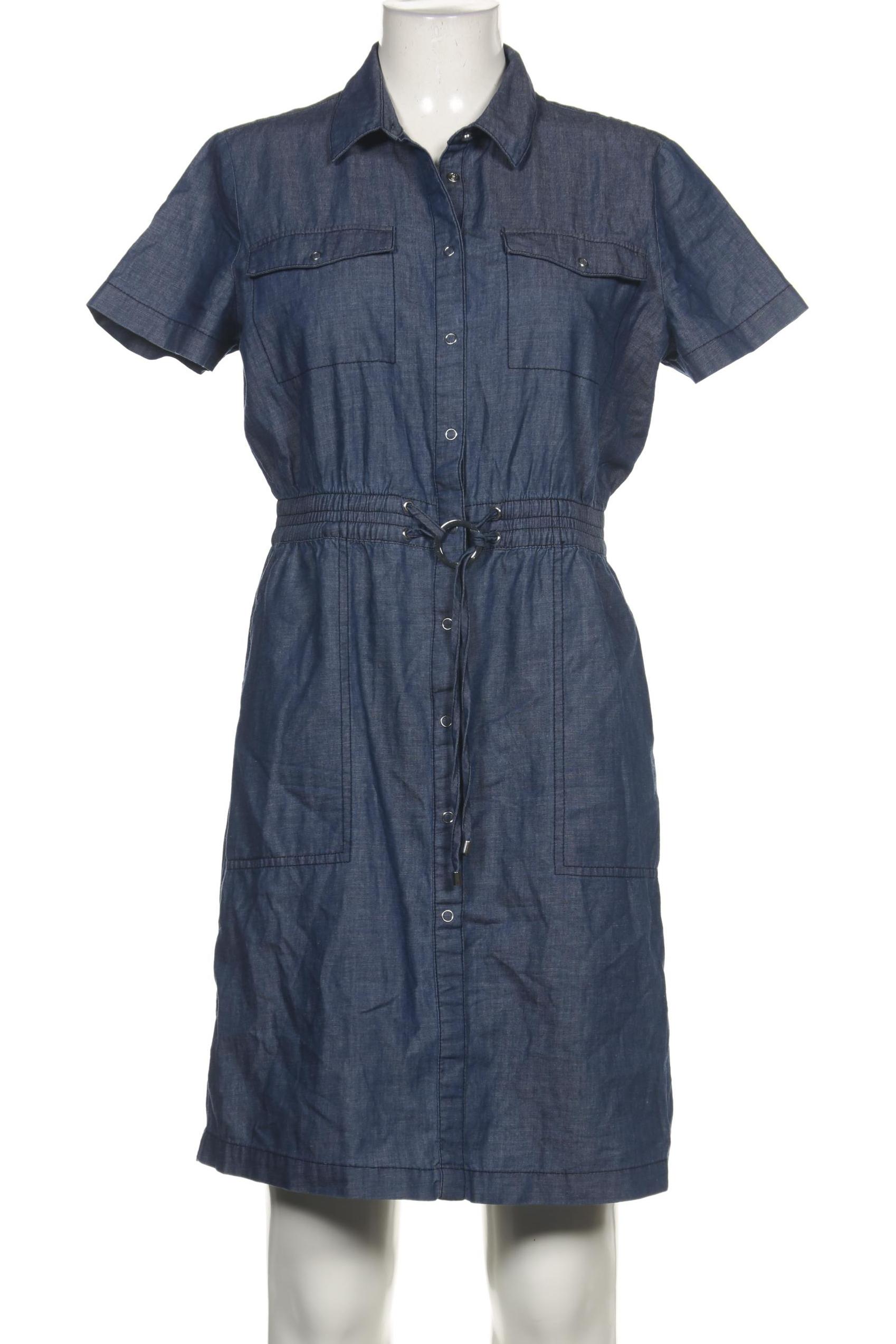 

Comma Damen Kleid, blau, Gr. 40