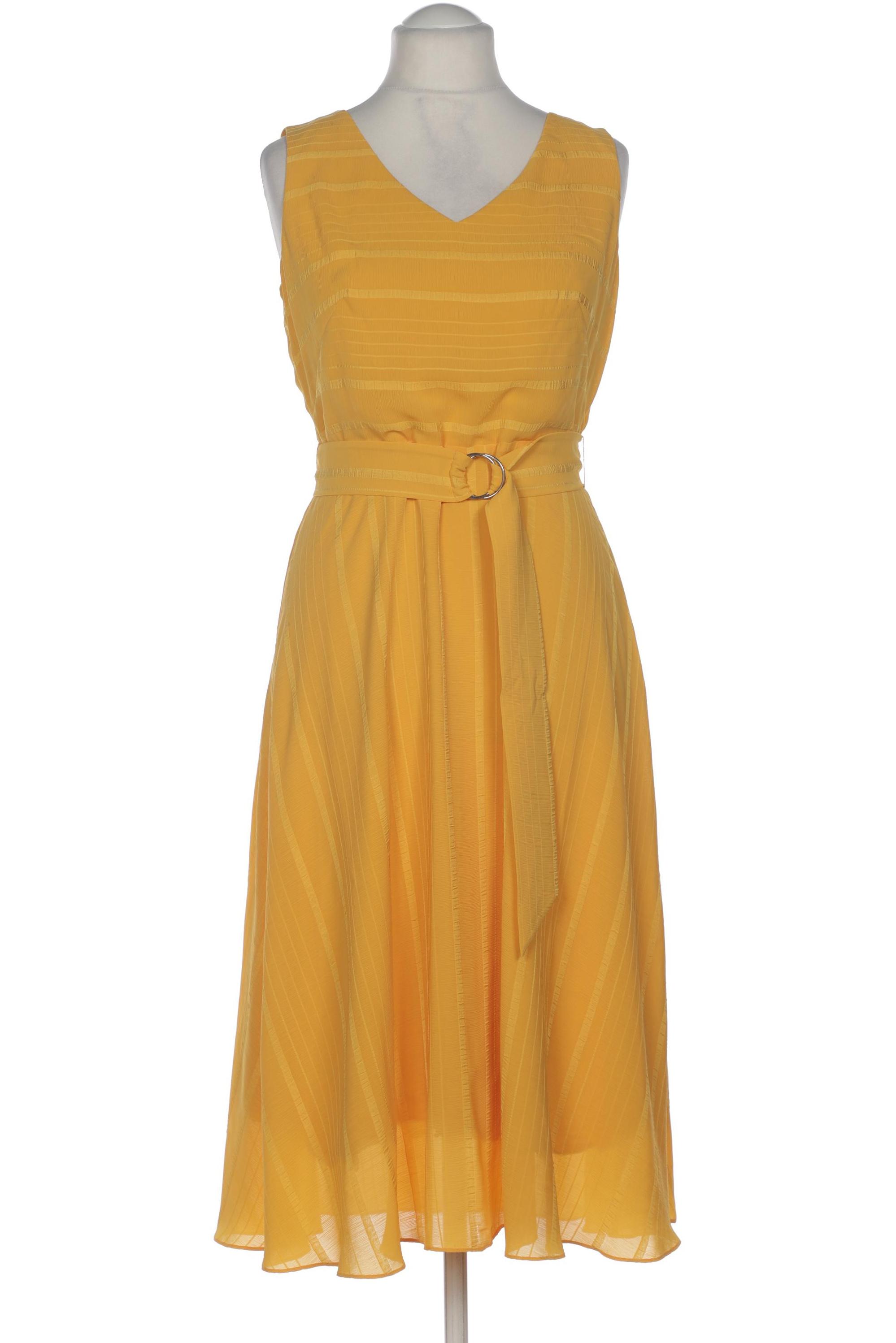 

Comma Damen Kleid, orange, Gr. 40