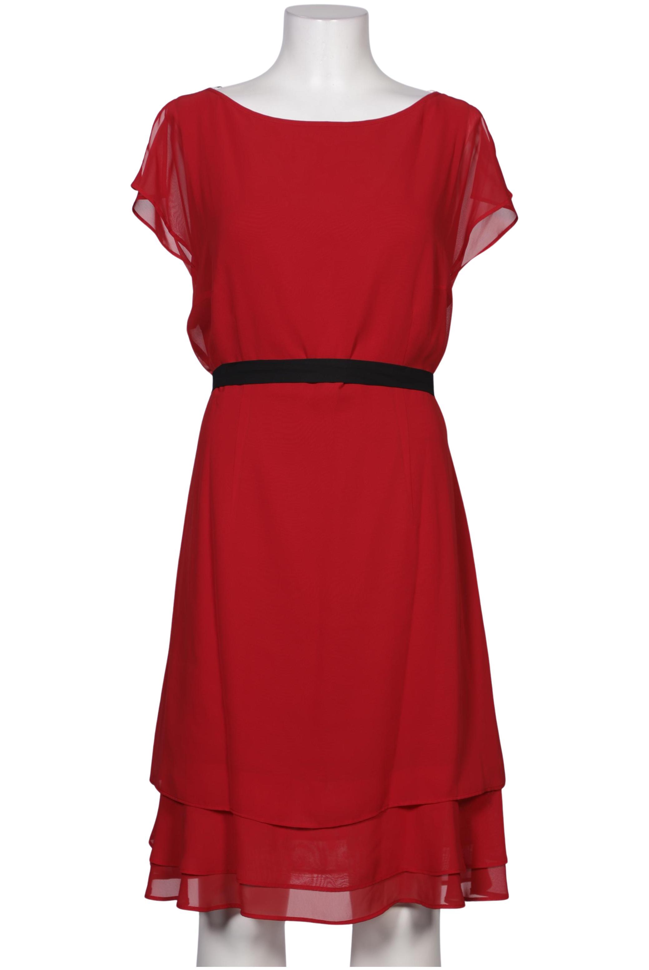 

Comma Damen Kleid, rot, Gr. 42