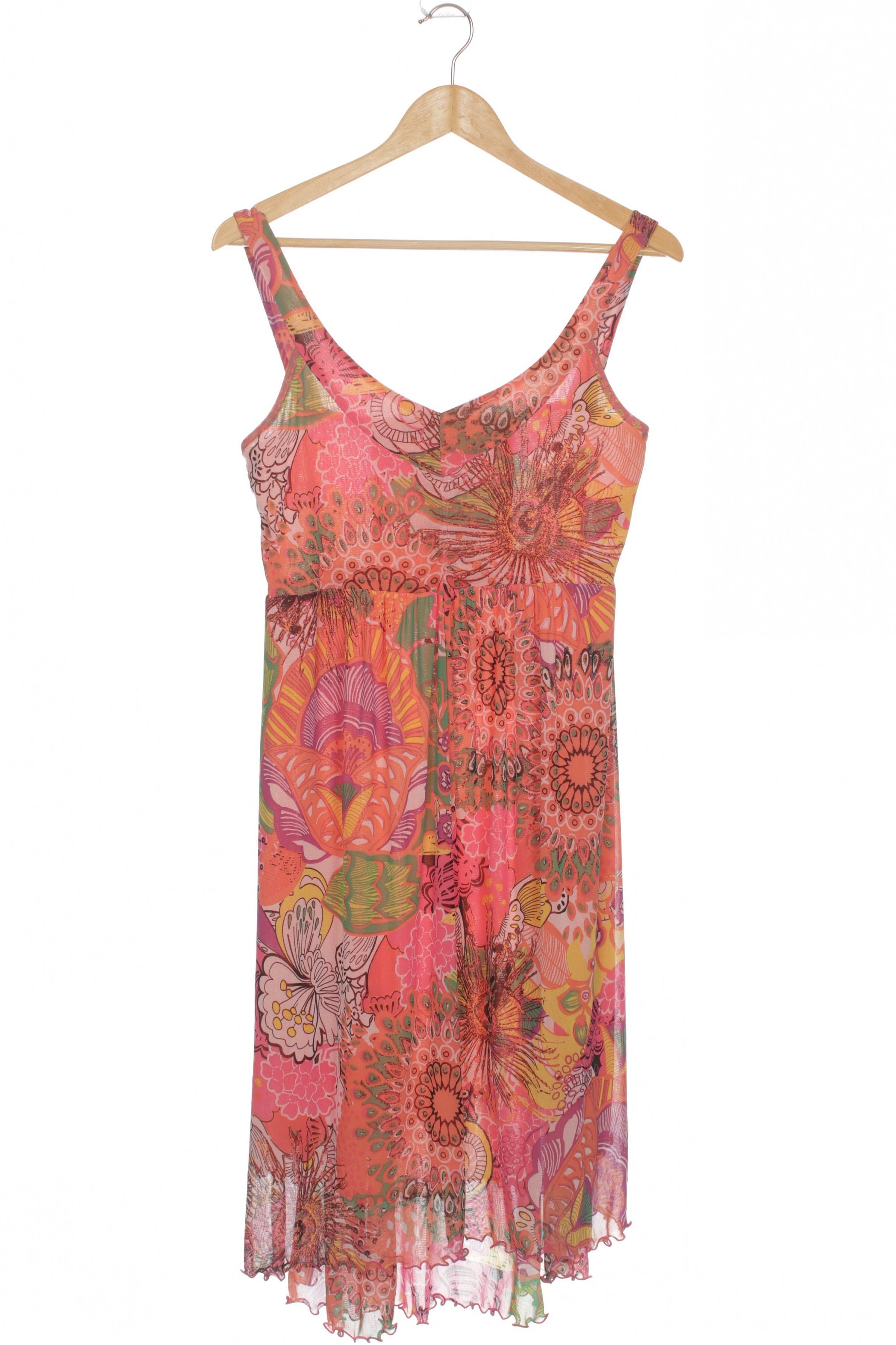 

Comma Damen Kleid, orange, Gr. 40