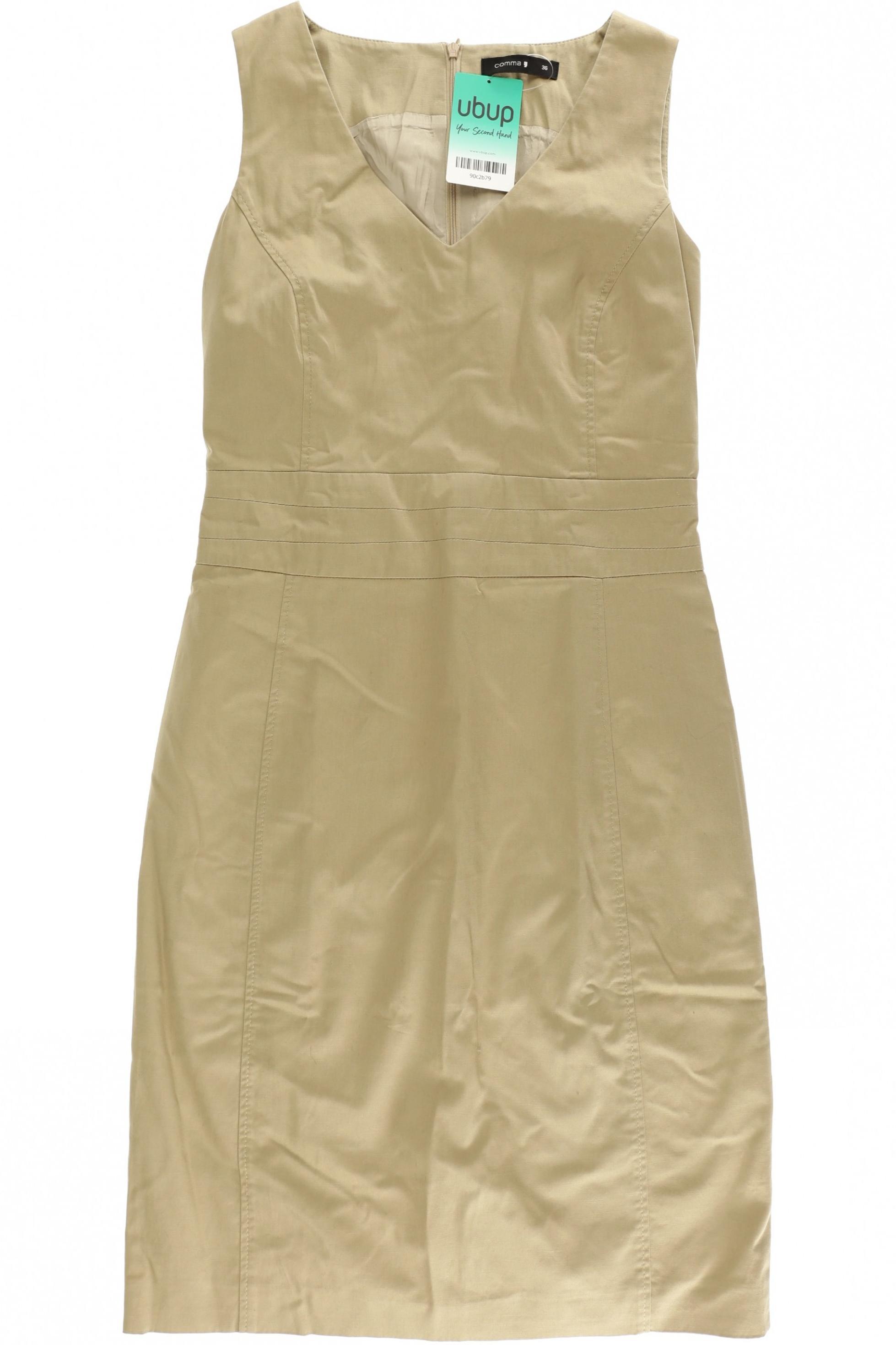 

Comma Damen Kleid, beige, Gr. 36