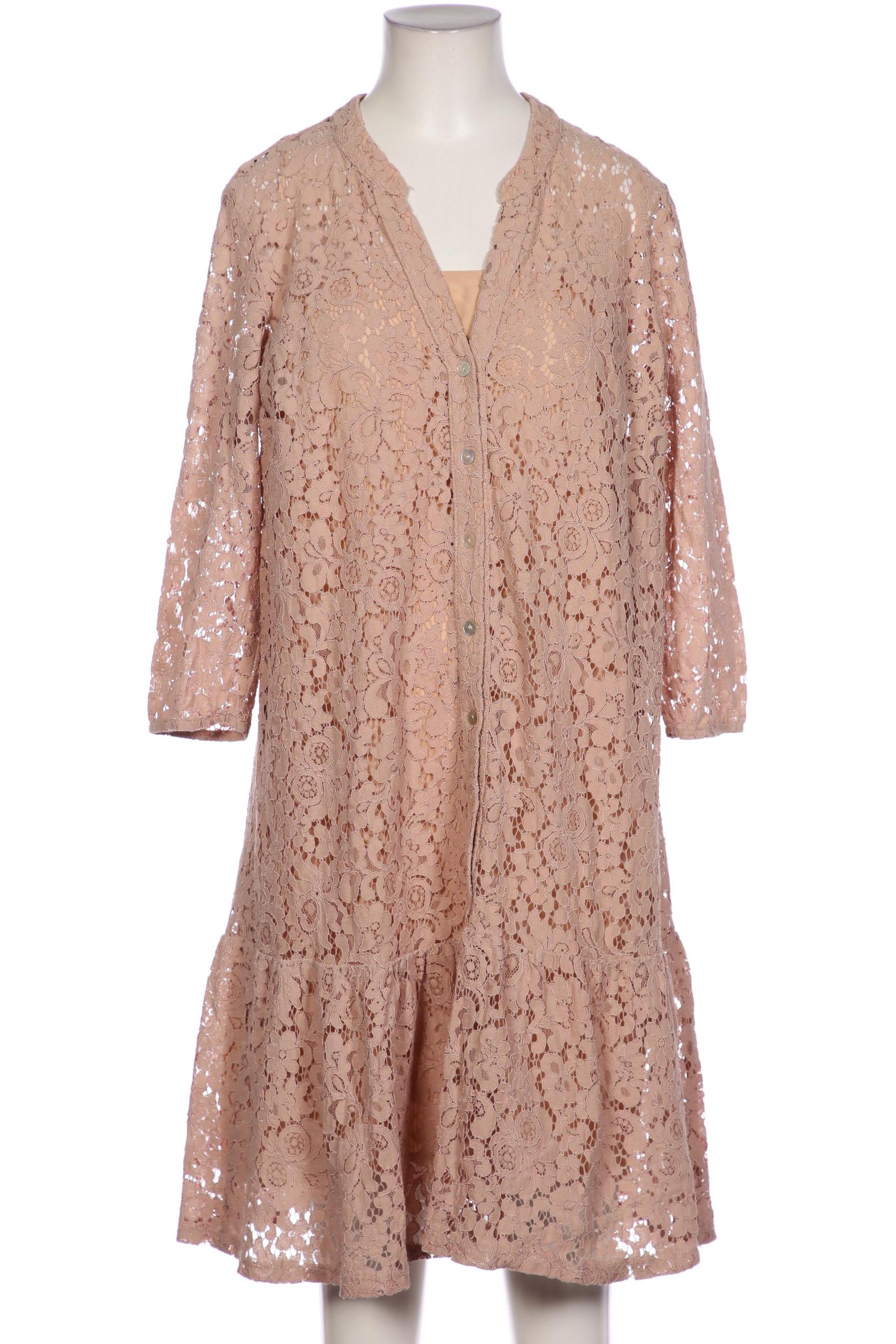 

Comma Damen Kleid, beige, Gr. 38