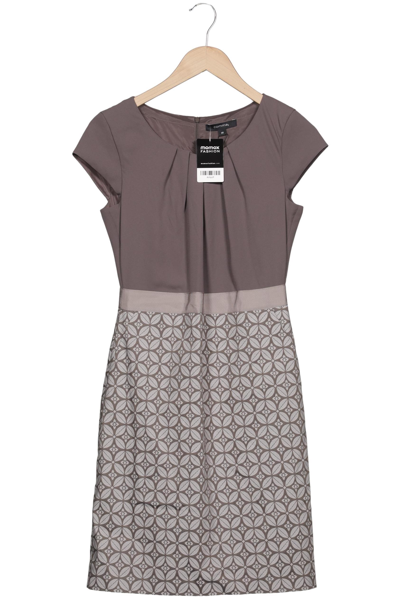 

Comma Damen Kleid, grau, Gr. 34