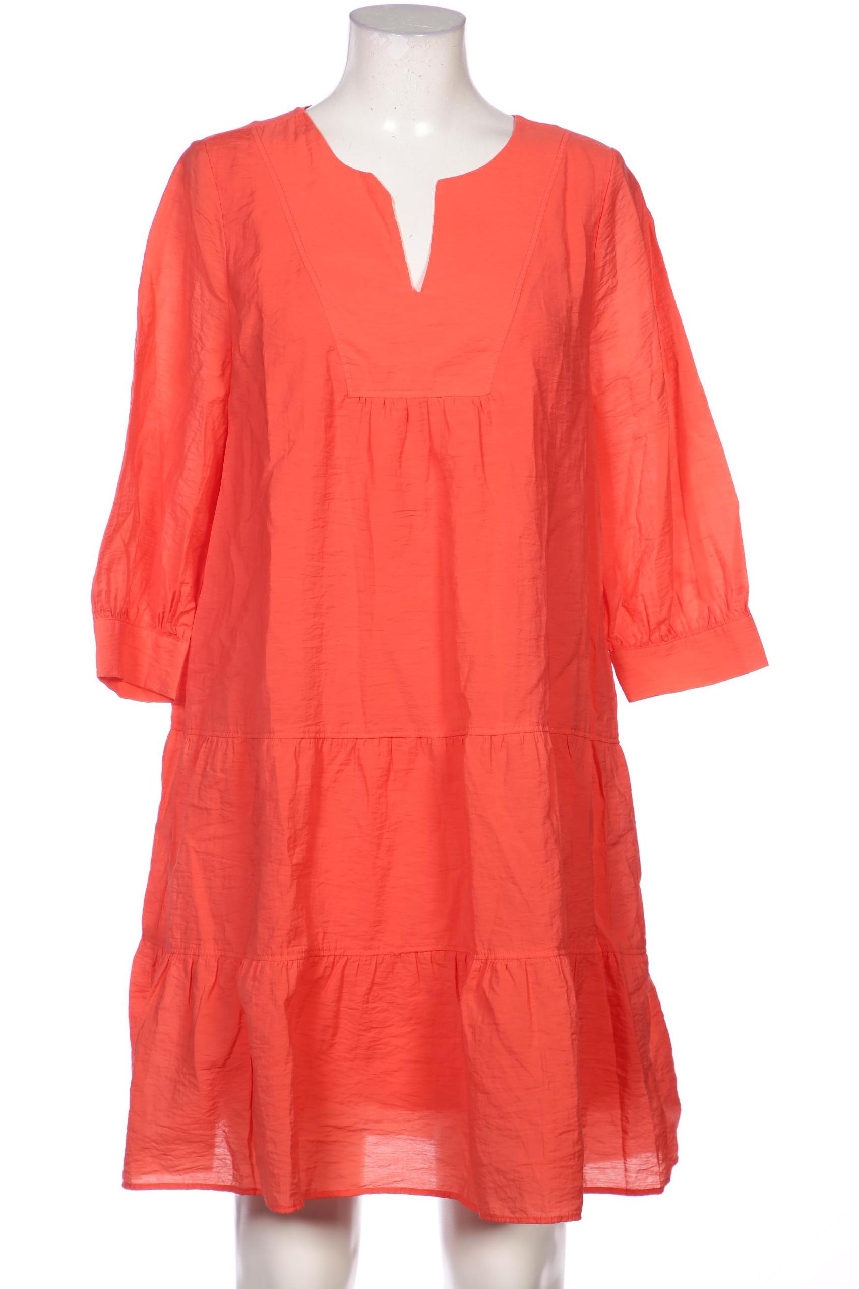 

Comma Damen Kleid, orange, Gr. 40