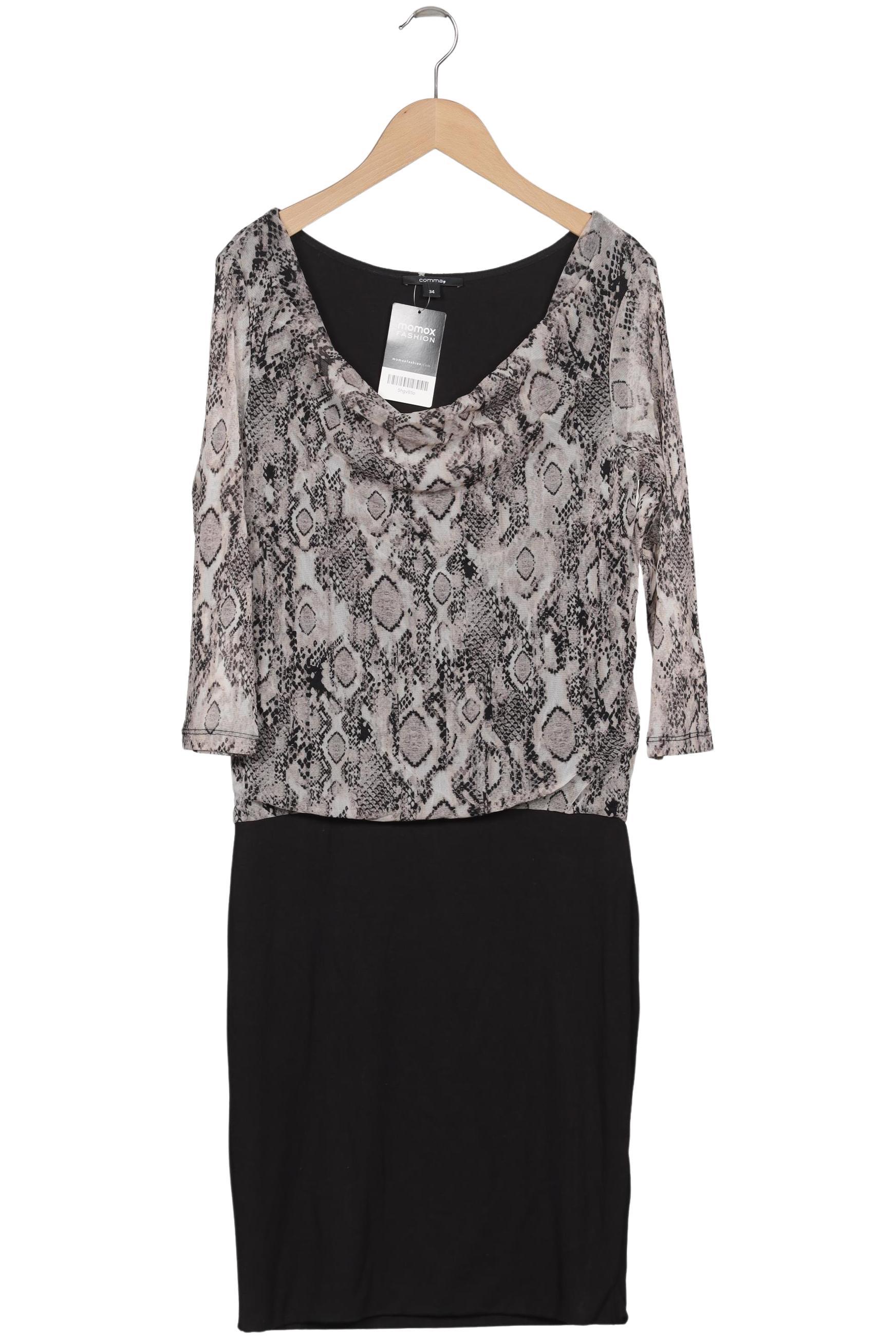 

Comma Damen Kleid, schwarz, Gr. 34