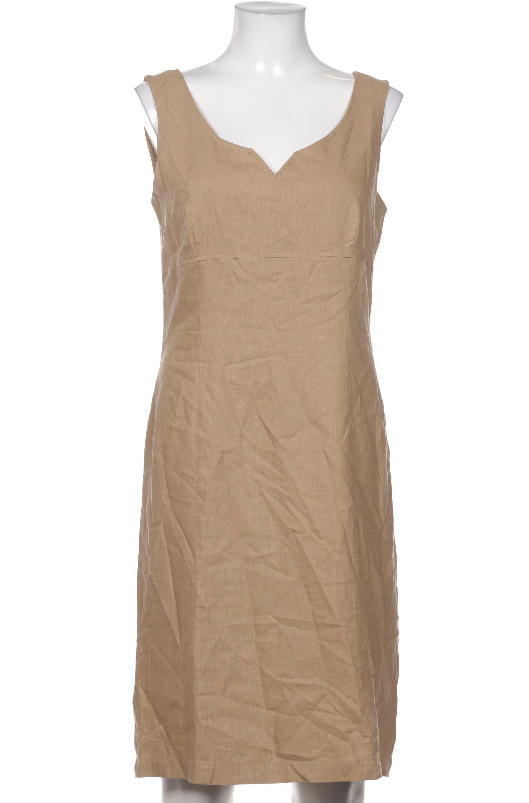 

Comma Damen Kleid, beige, Gr. 40