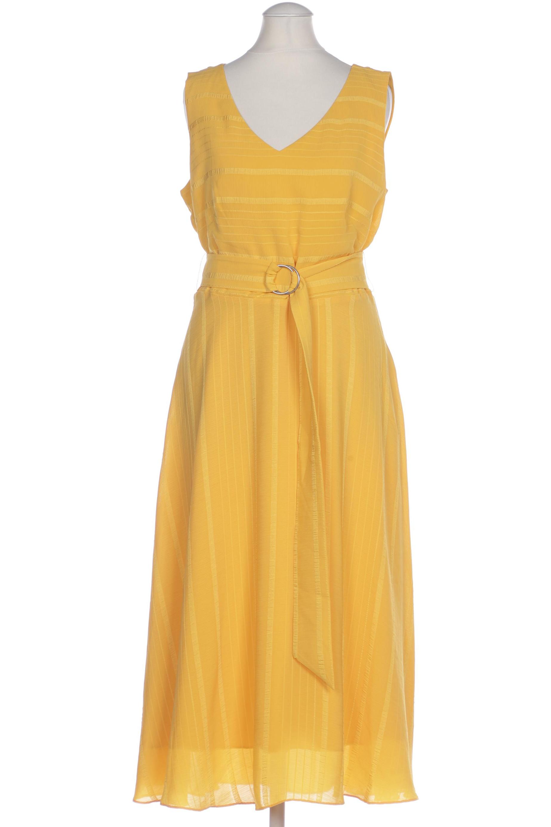 

Comma Damen Kleid, gelb, Gr. 36
