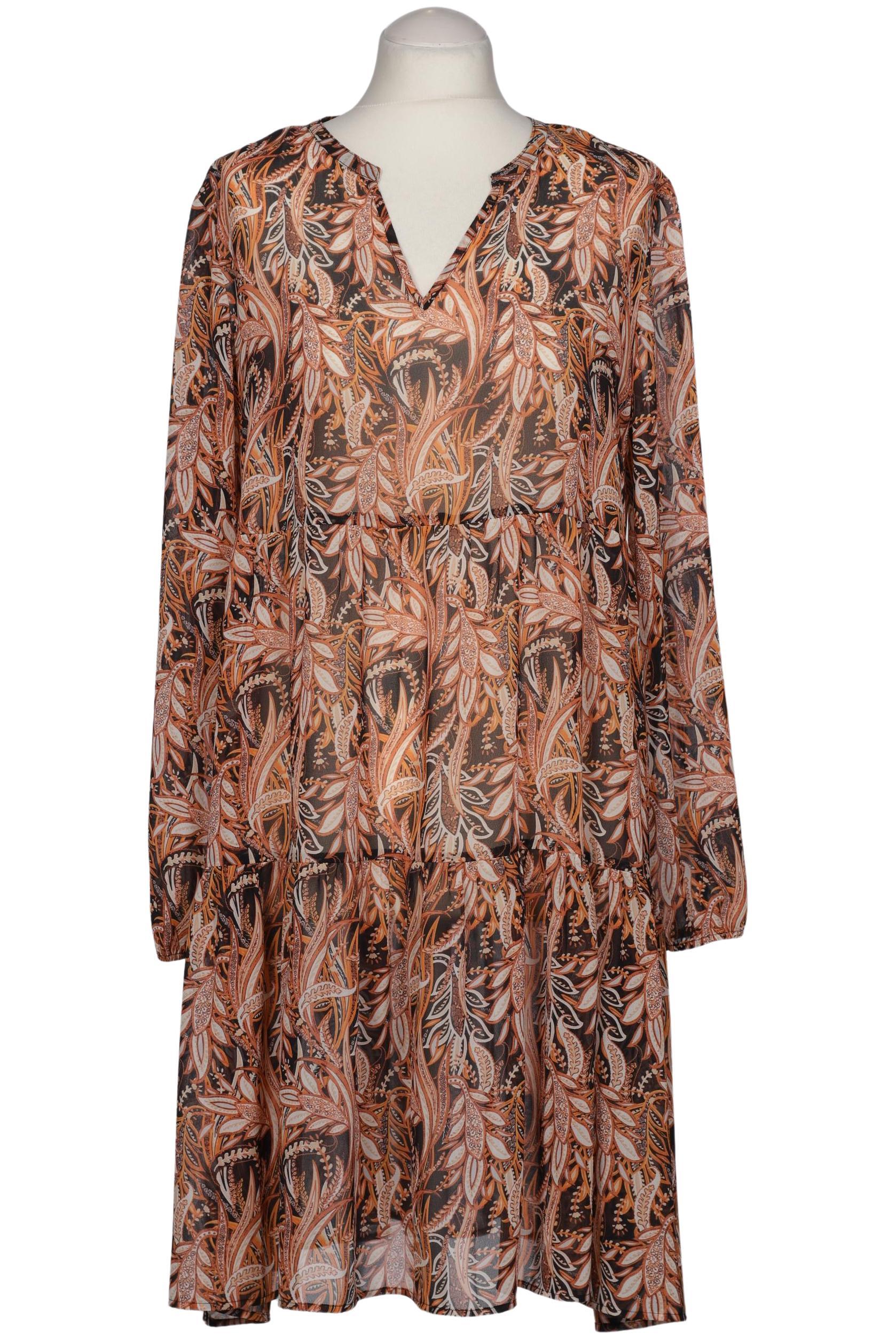 

Comma Damen Kleid, orange, Gr. 38