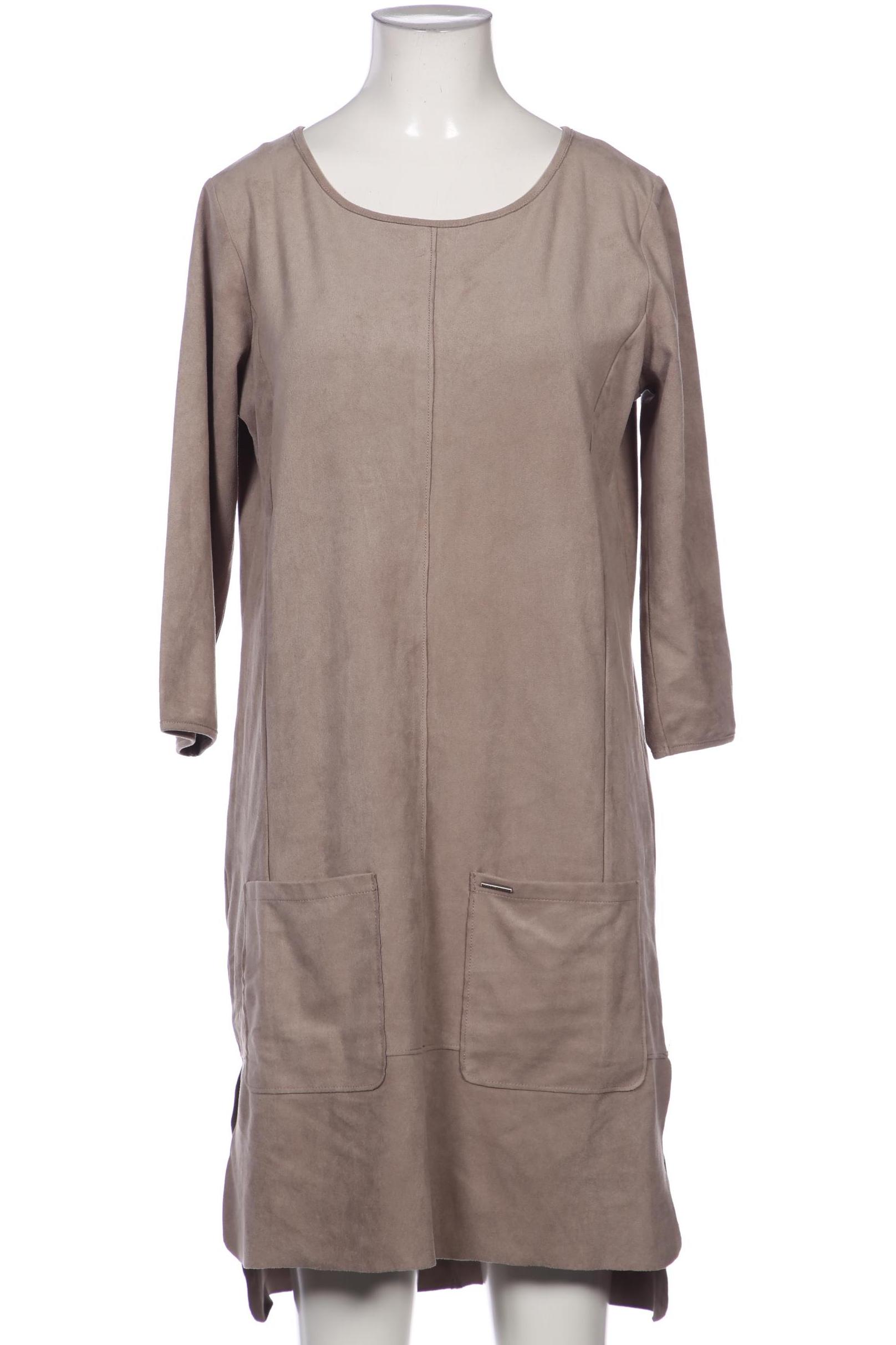 

Comma Damen Kleid, beige, Gr. 36