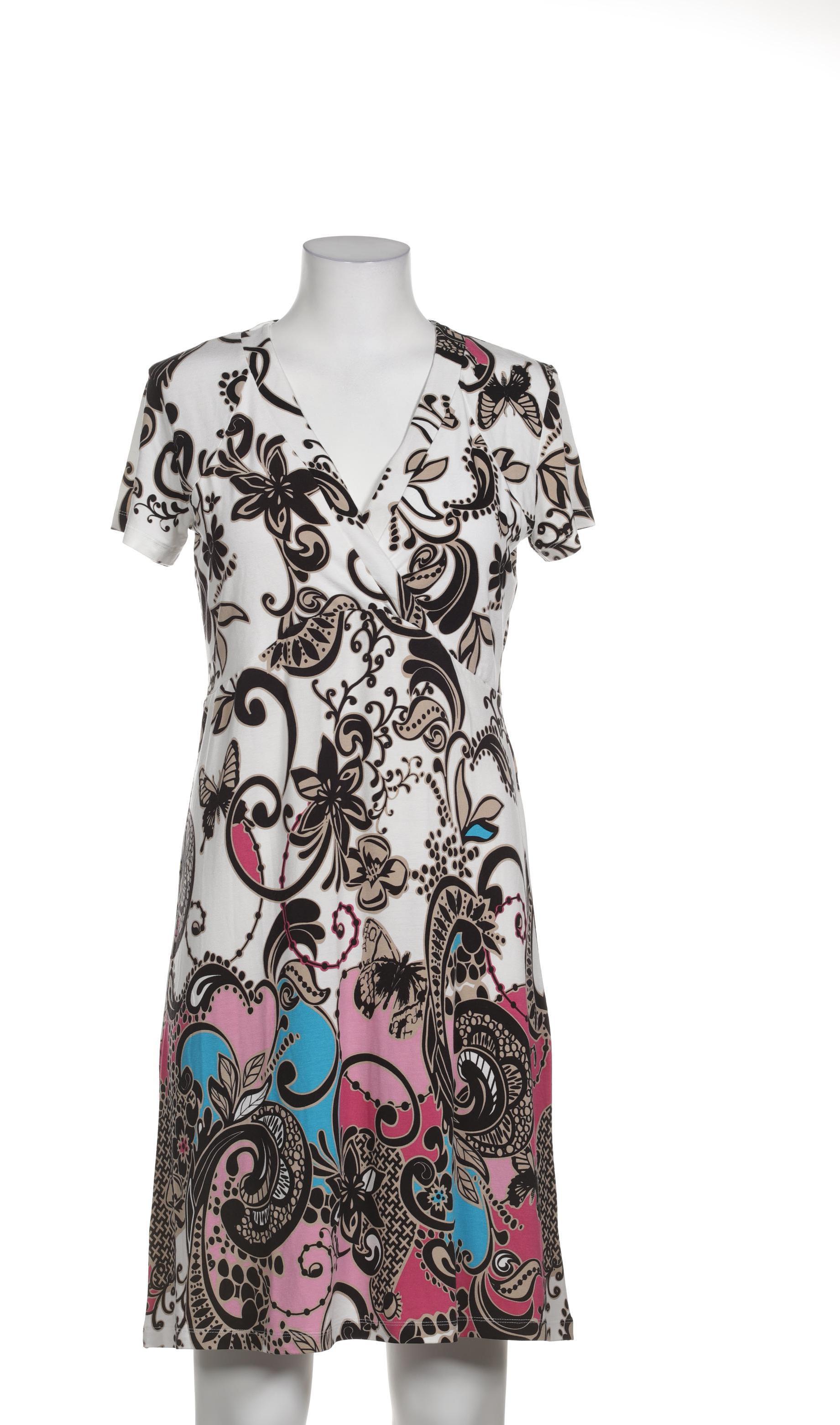 

Comma Damen Kleid, weiß, Gr. 42