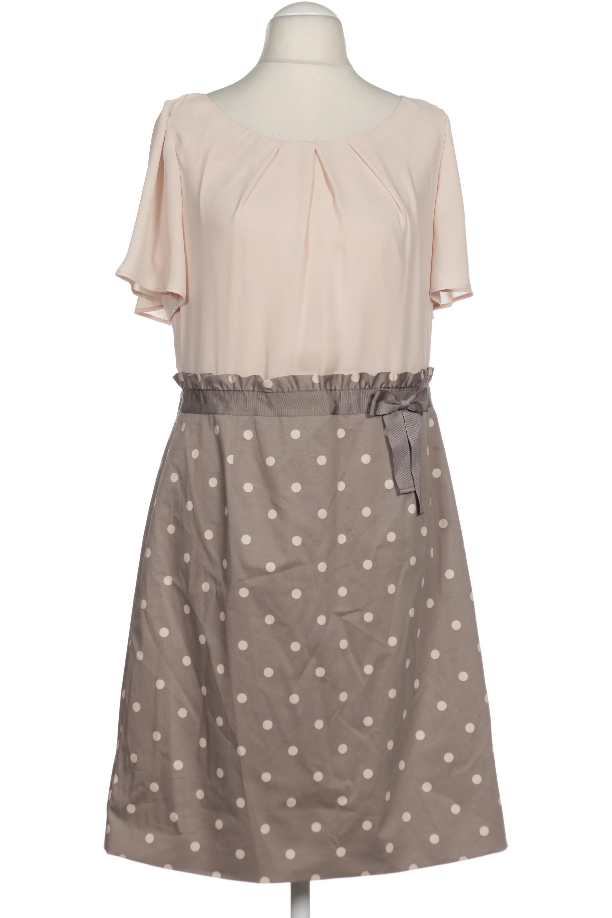 

Comma Damen Kleid, beige, Gr. 42