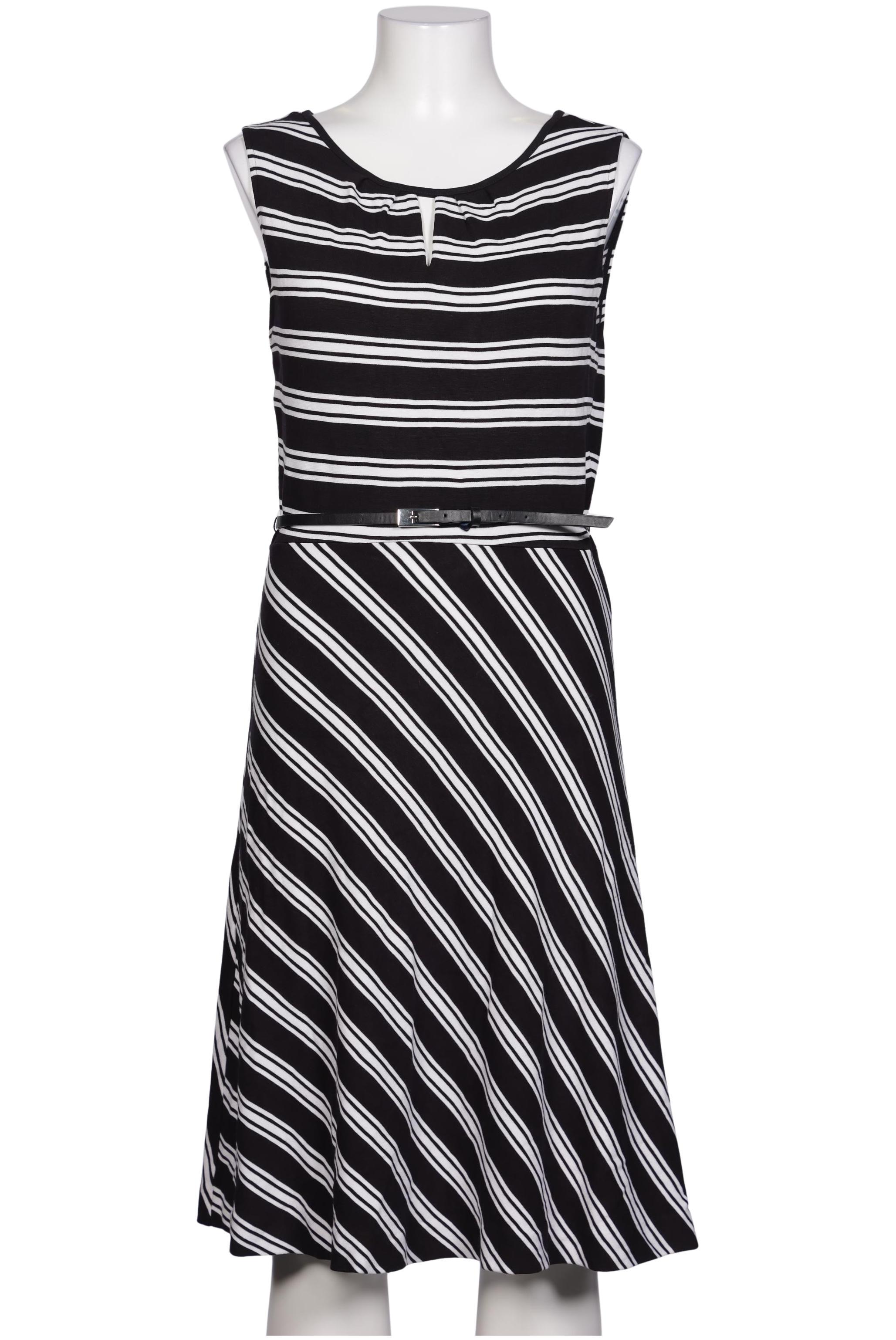 

Comma Damen Kleid, schwarz, Gr. 38